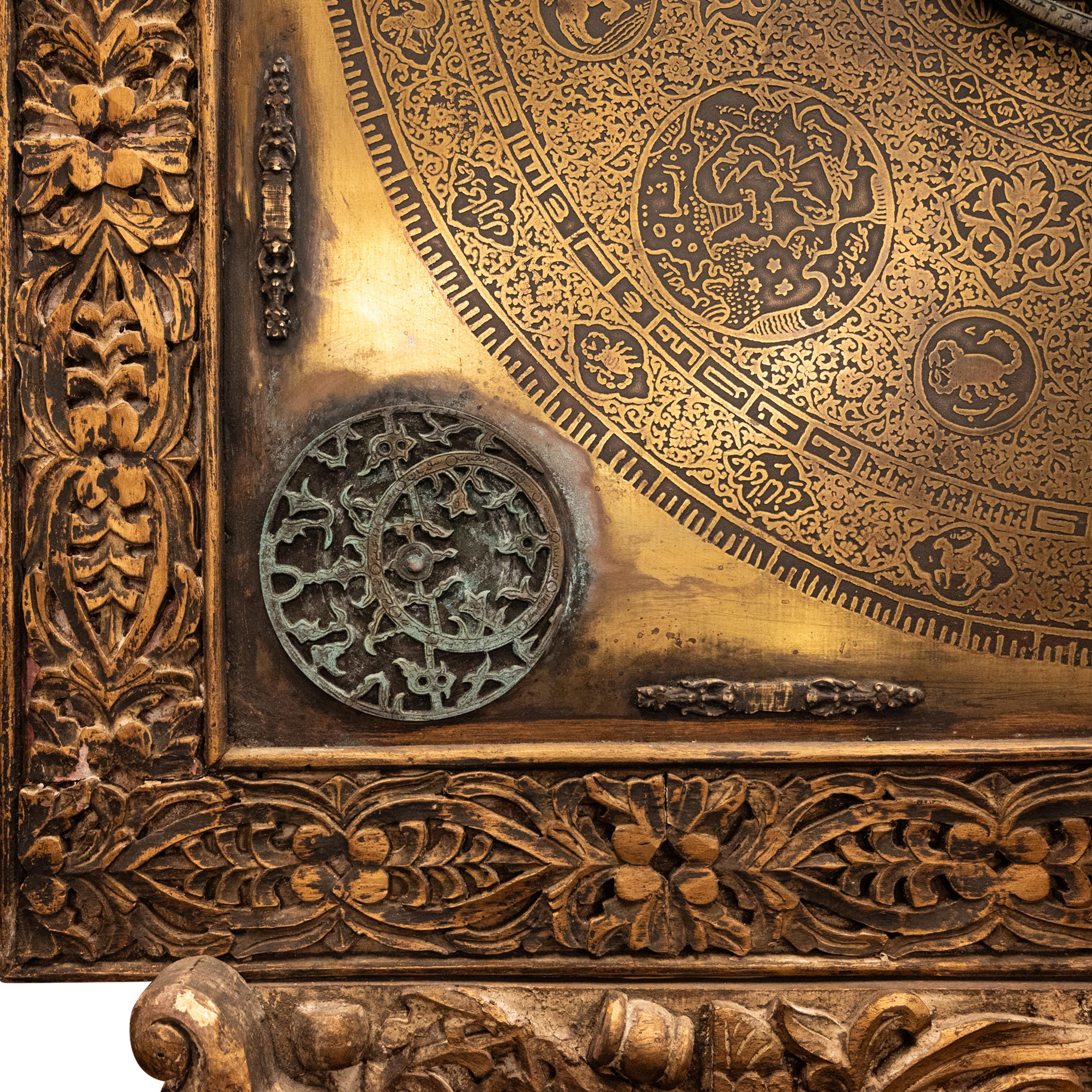 Monumentales antikes islamisch-osmanisches safawidisches astrologisches Astrolabium auf Stand 1720 im Angebot 8