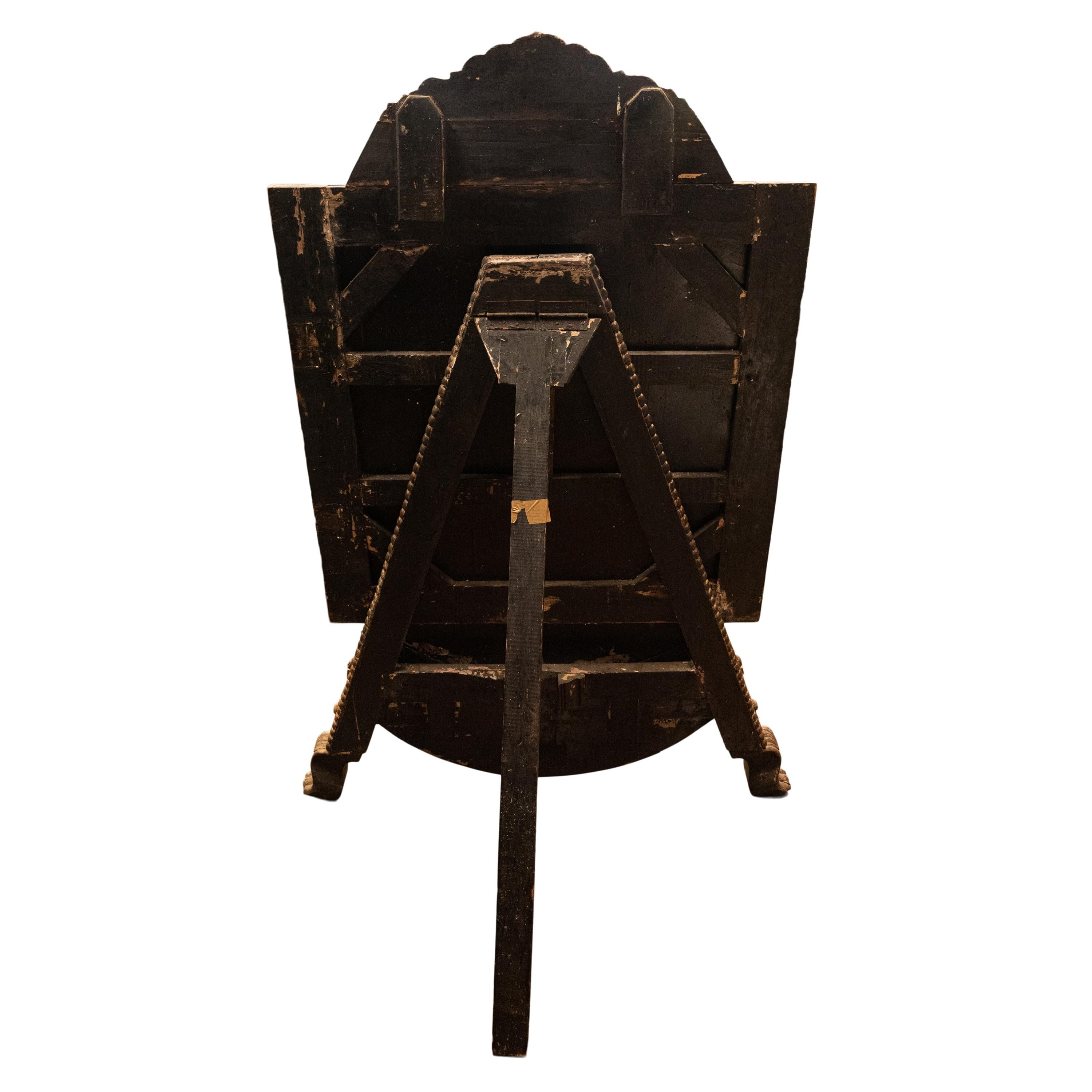 Monumental Antique Islamic Ottoman Safavid Astrological Astrolabe on Stand 1720 For Sale 10