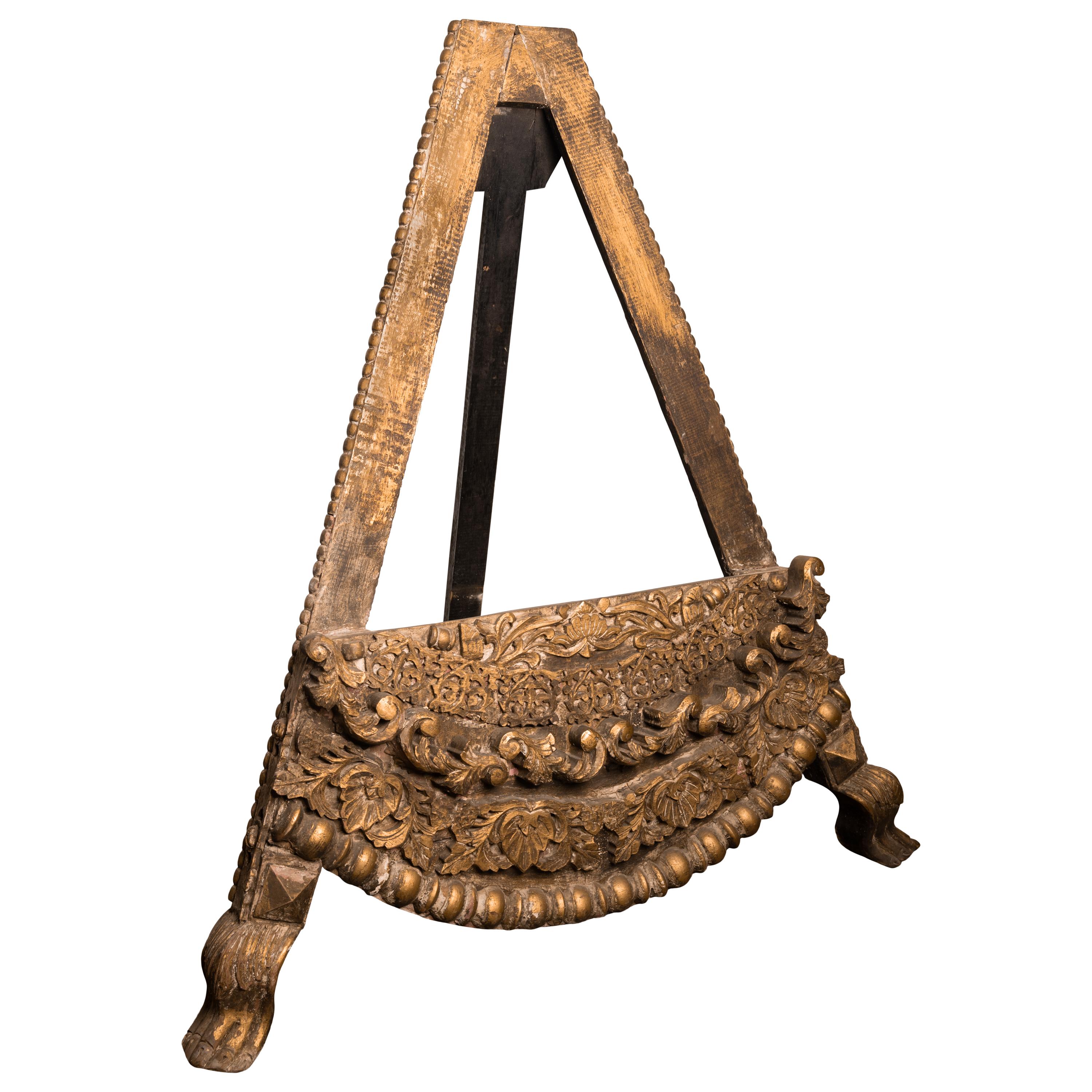 Turkish Monumental Antique Islamic Ottoman Safavid Astrological Astrolabe on Stand 1720 For Sale