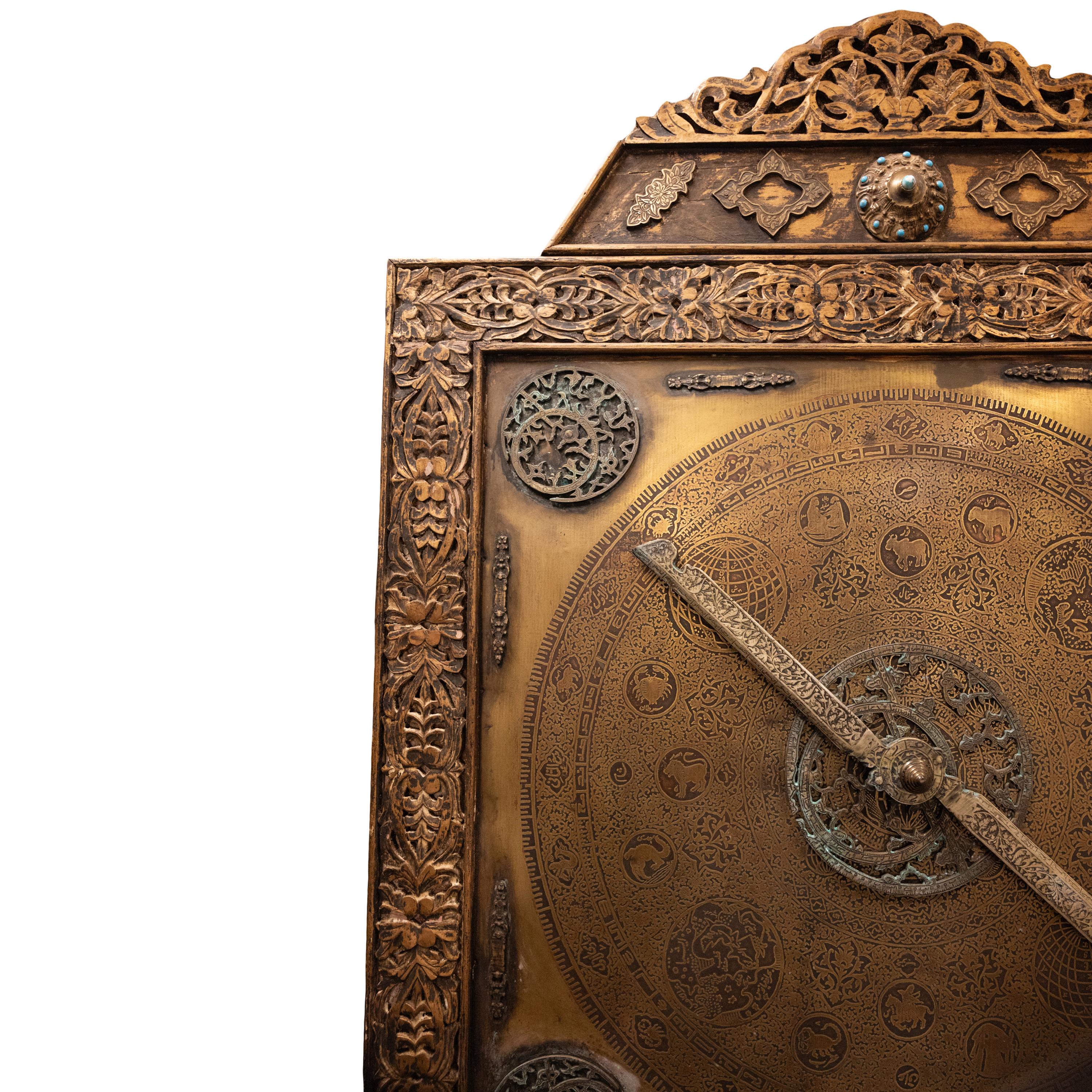 Monumentales antikes islamisch-osmanisches safawidisches astrologisches Astrolabium auf Stand 1720 (18. Jahrhundert) im Angebot