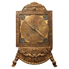 Monumentales antikes islamisch-osmanisches safawidisches astrologisches Astrolabium auf Stand 1720