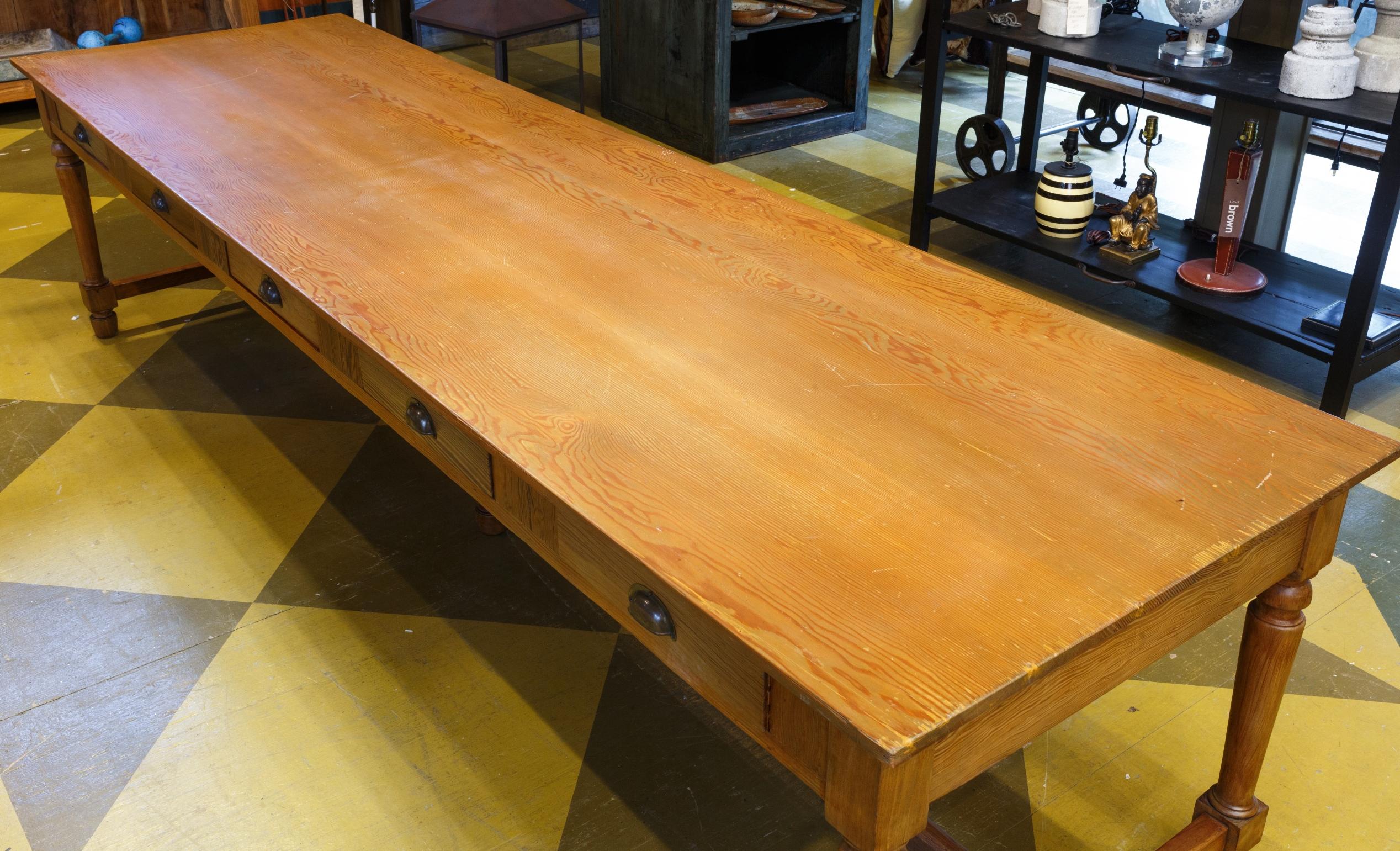 Other Monumental Antique Rustic Farmhouse Table