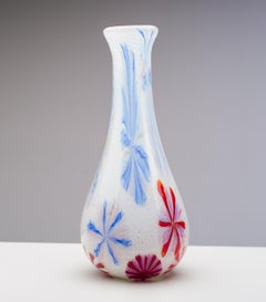 Monumental Anzolo Fuga for A.V.E.M. Murano 'Murrine Incatenate' Glass Vase