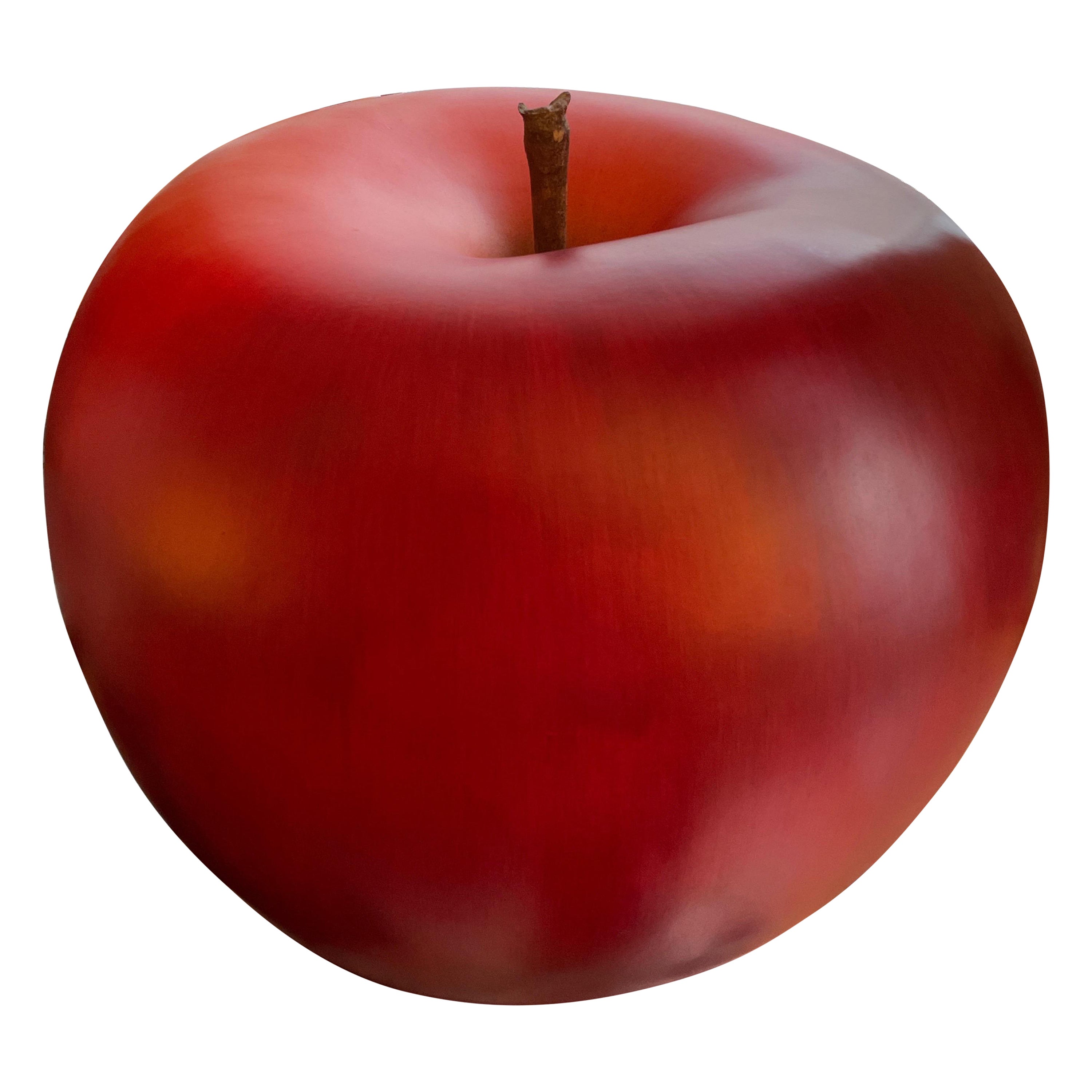 Monumental Apple Sculpture by Selma Calheira