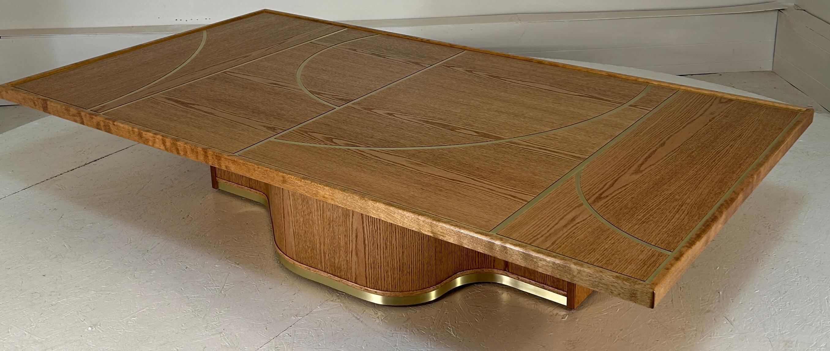 New table by History Never Repeats, designed and custom built in USA by Aaron Saxton. 76.75