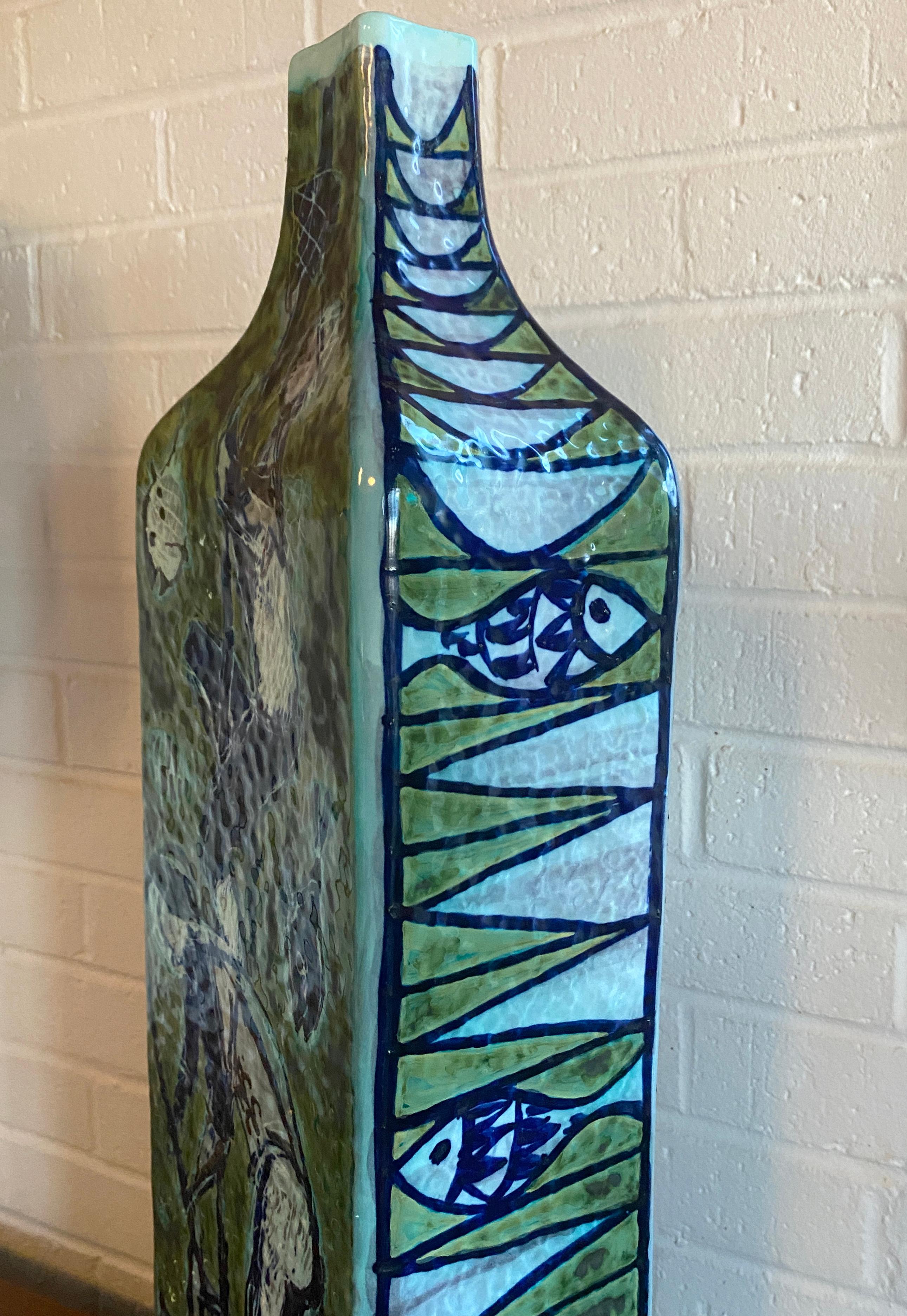 Monumental Architectural Vase by Alessio Tasca For Sale 4