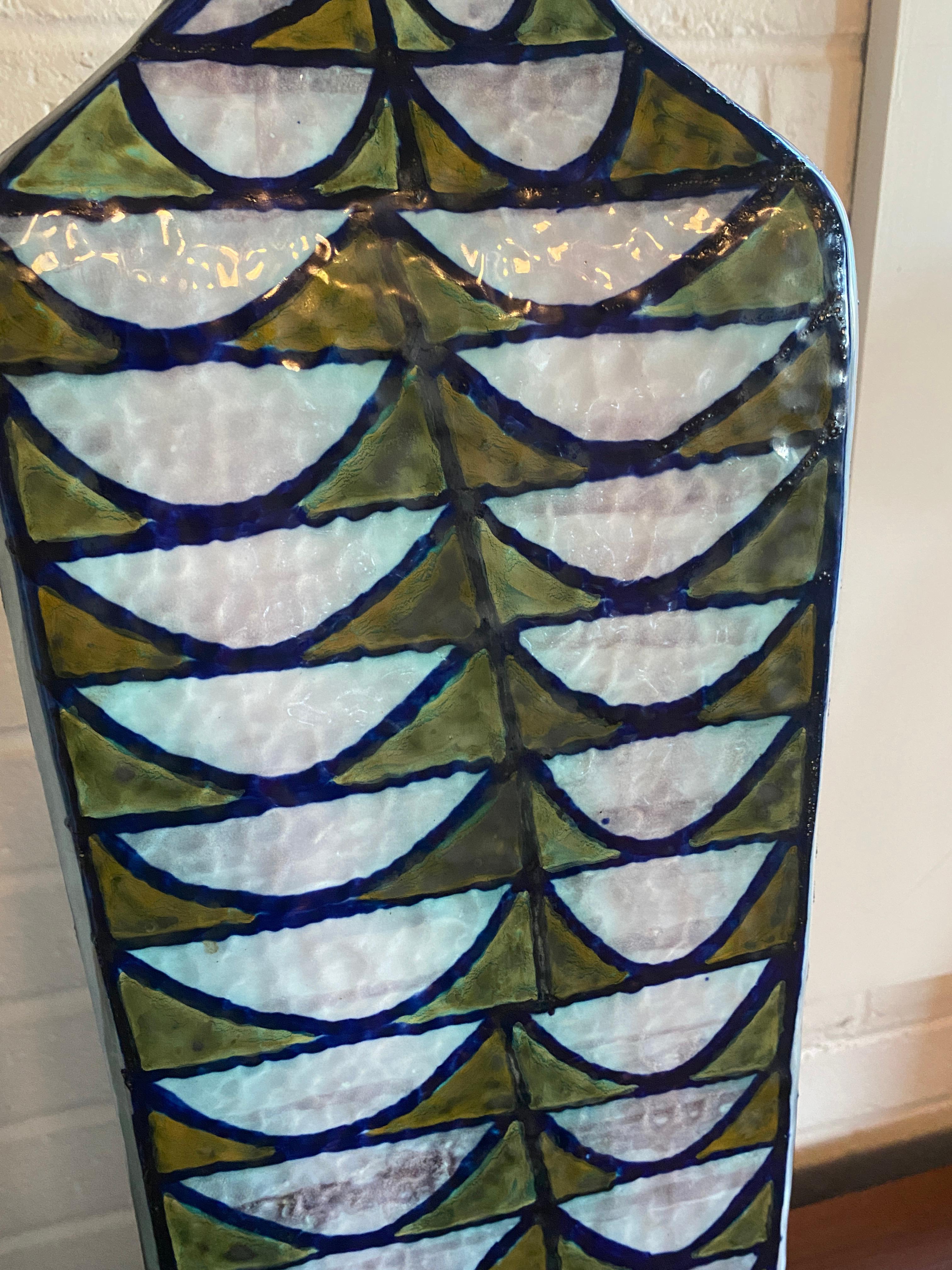 Mid-20th Century Monumental Architectural Vase by Alessio Tasca For Sale