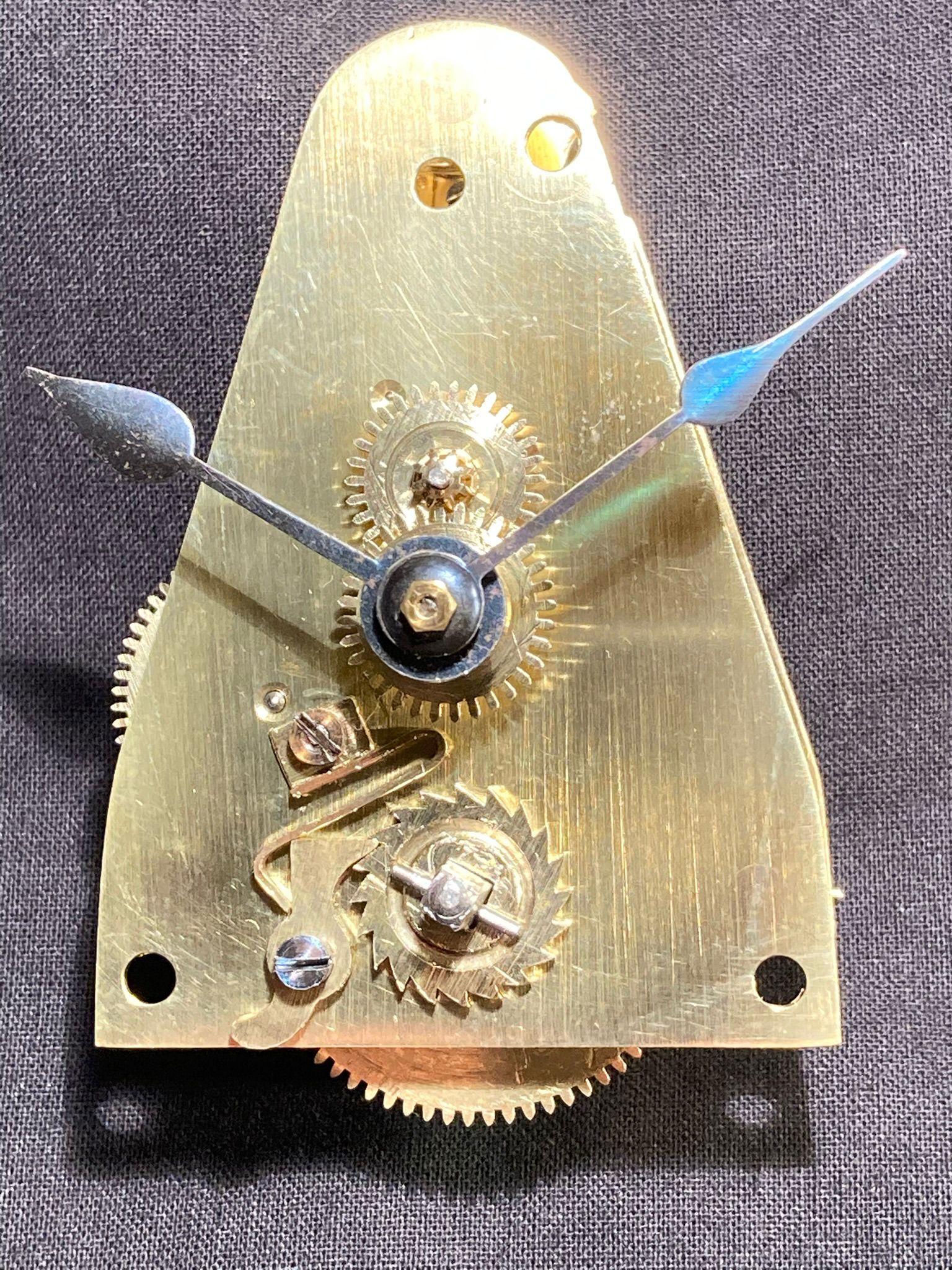 Monumental Art Deco Mantel Clock - Orpheus And The Animals, Austria, circa 1925 For Sale 9