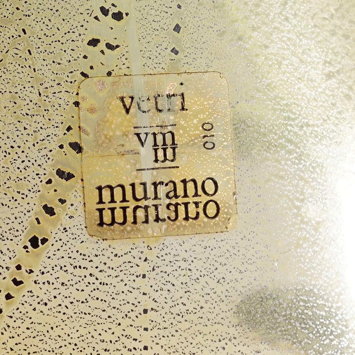 Monumentale Kunstglasvase von Licio Zanetti, Murano, ca. 1970er Jahre im Zustand „Gut“ im Angebot in Berghuelen, DE