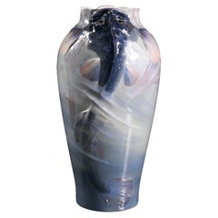 Monumental Art Nouveau Monkfish Vase by Rörstrand