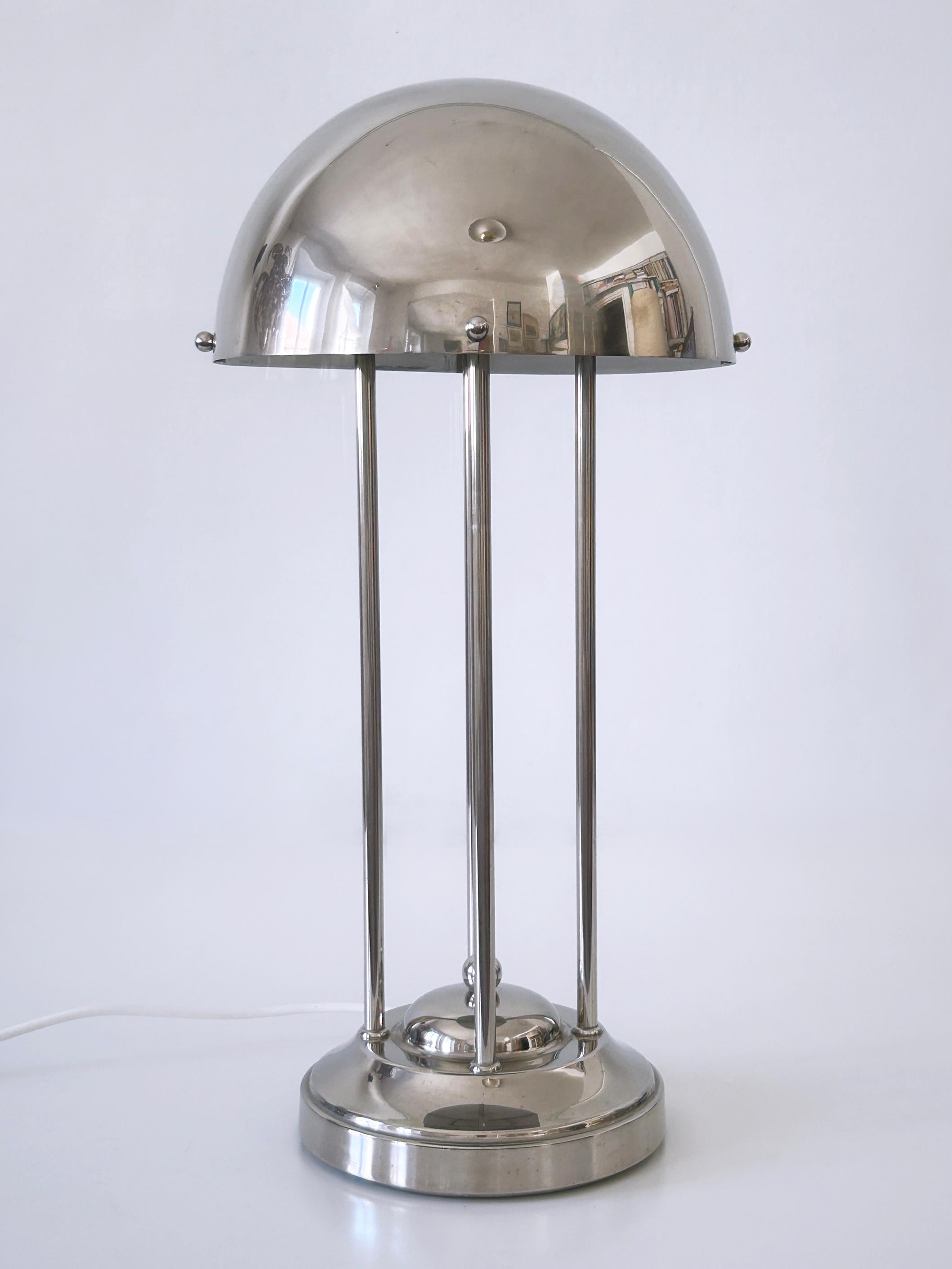 Monumental Art Nouveau Table Lamp Haus Henneberg HH1 by Josef Hoffmann Austria en venta 4