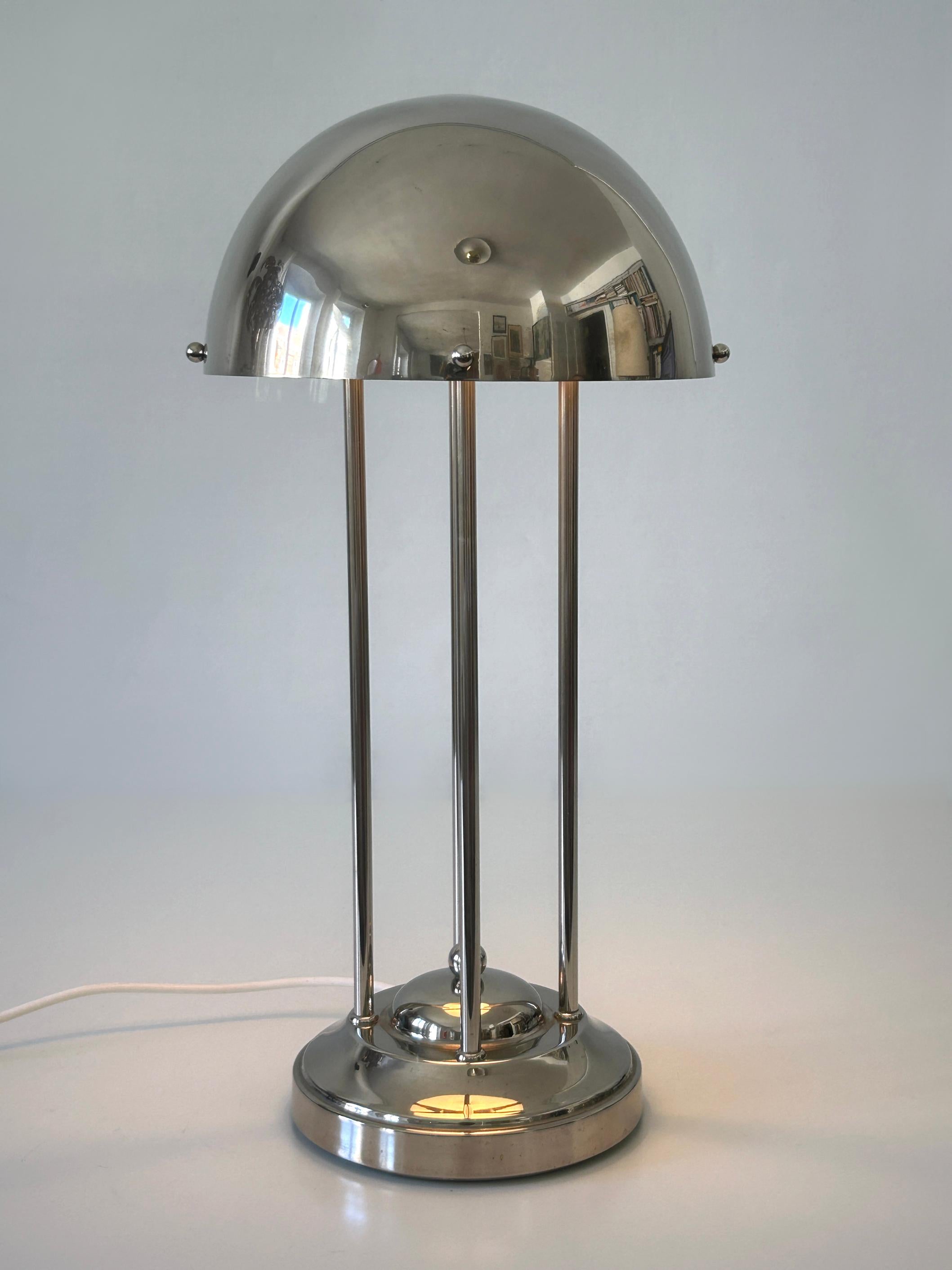 Monumental Art Nouveau Table Lamp Haus Henneberg HH1 by Josef Hoffmann Austria en venta 5