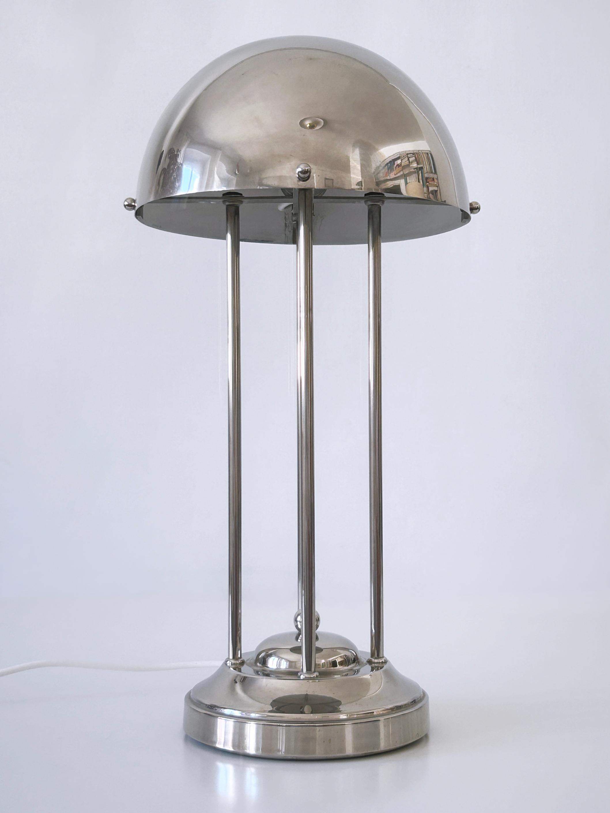 Monumental Art Nouveau Table Lamp Haus Henneberg HH1 by Josef Hoffmann Austria en venta 6