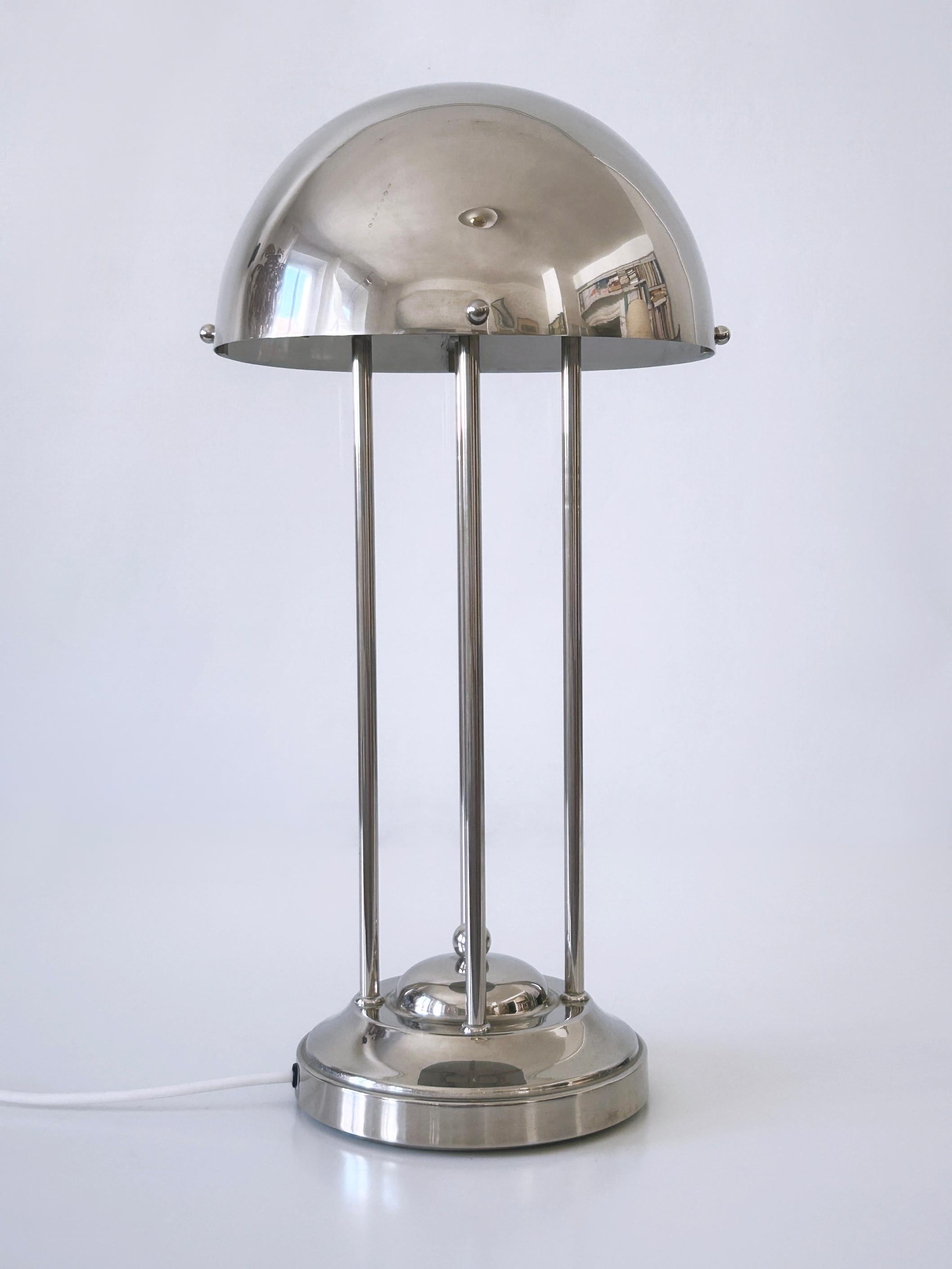 Monumental Art Nouveau Table Lamp Haus Henneberg HH1 by Josef Hoffmann Austria en venta 9