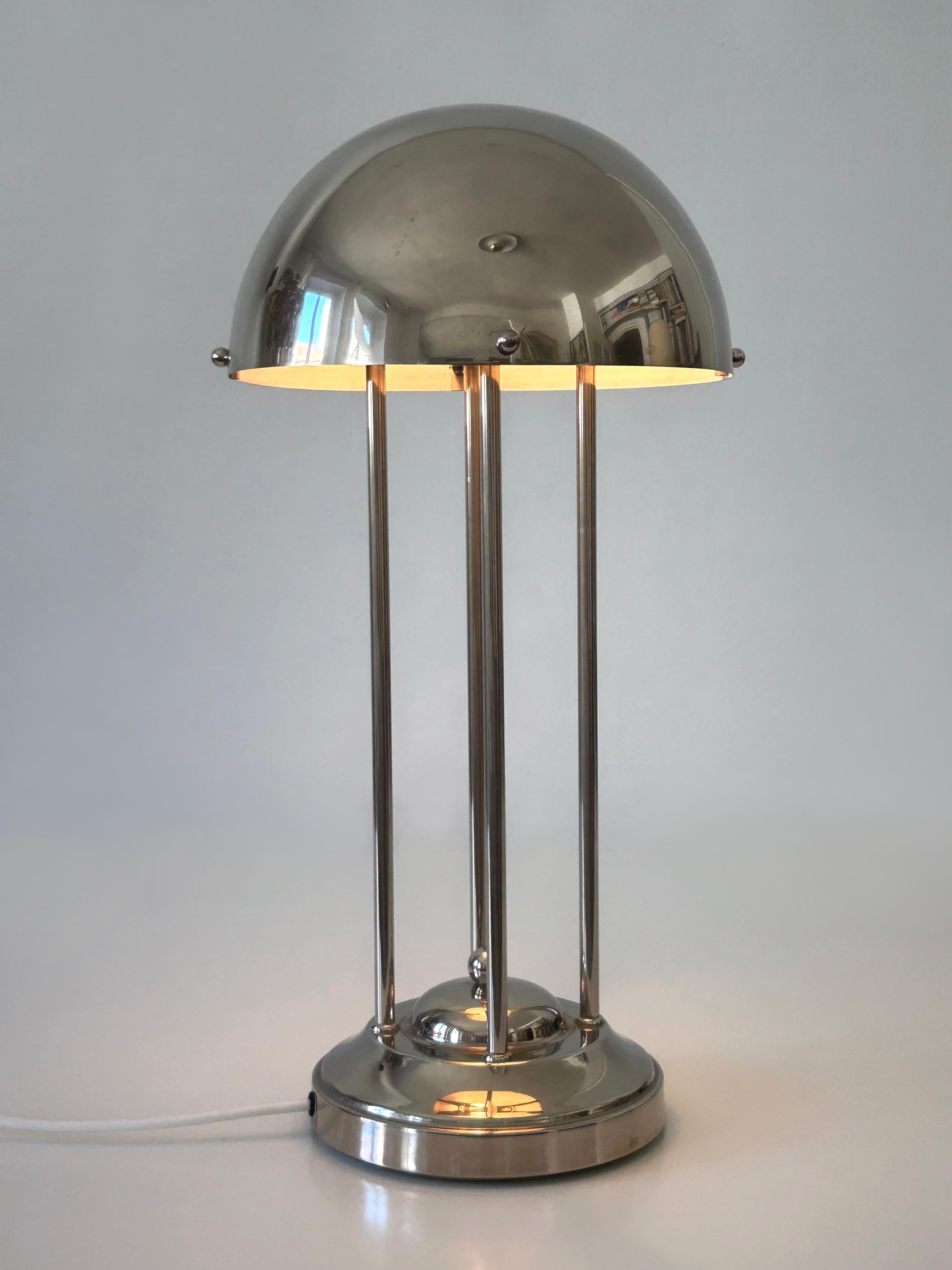 Monumental Art Nouveau Table Lamp Haus Henneberg HH1 by Josef Hoffmann Austria en venta 10