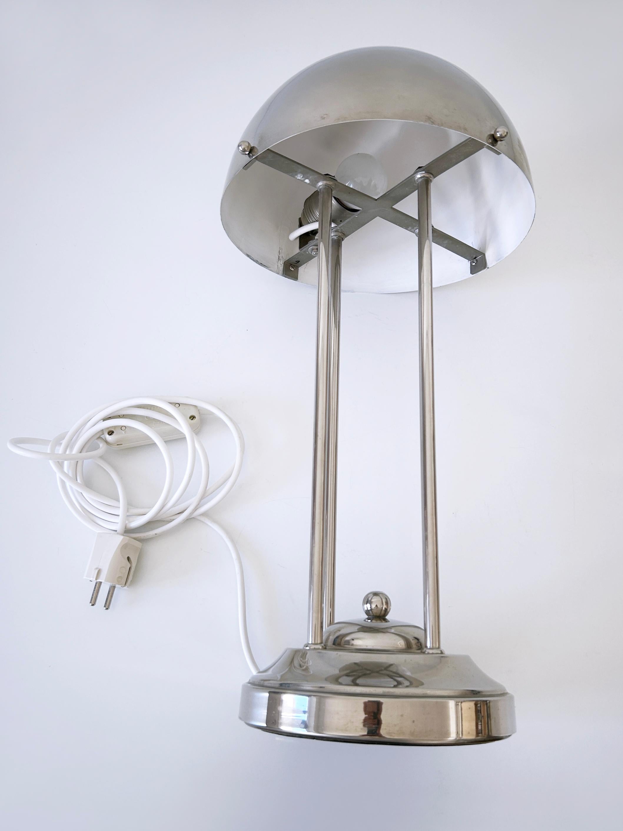 Monumental Art Nouveau Table Lamp Haus Henneberg HH1 by Josef Hoffmann Austria en venta 12