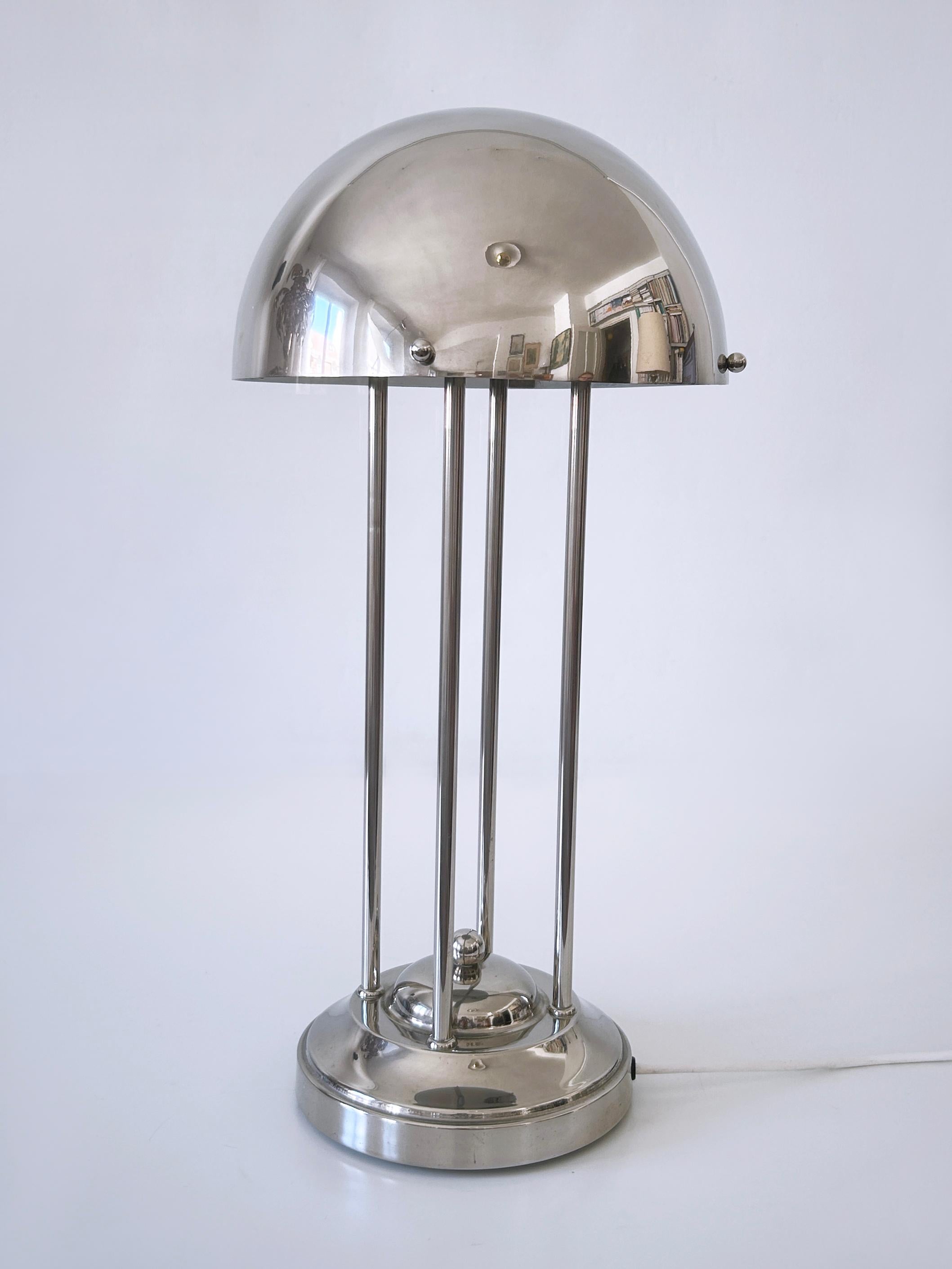 Monumental Art Nouveau Table Lamp Haus Henneberg HH1 by Josef Hoffmann Austria en Bueno estado para la venta en Munich, DE
