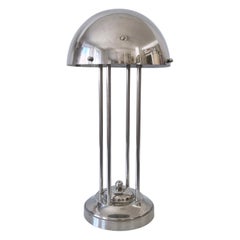 Monumental Art Nouveau Table Lamp Haus Henneberg HH1 by Josef Hoffmann Austria