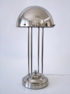 Monumental Art Nouveau Table Lamp Haus Henneberg HH1 by Josef Hoffmann Austria