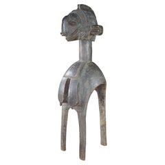 Monumental Baga Nimba Guinea African Tribal Shoulder Mask Headdress 71"
