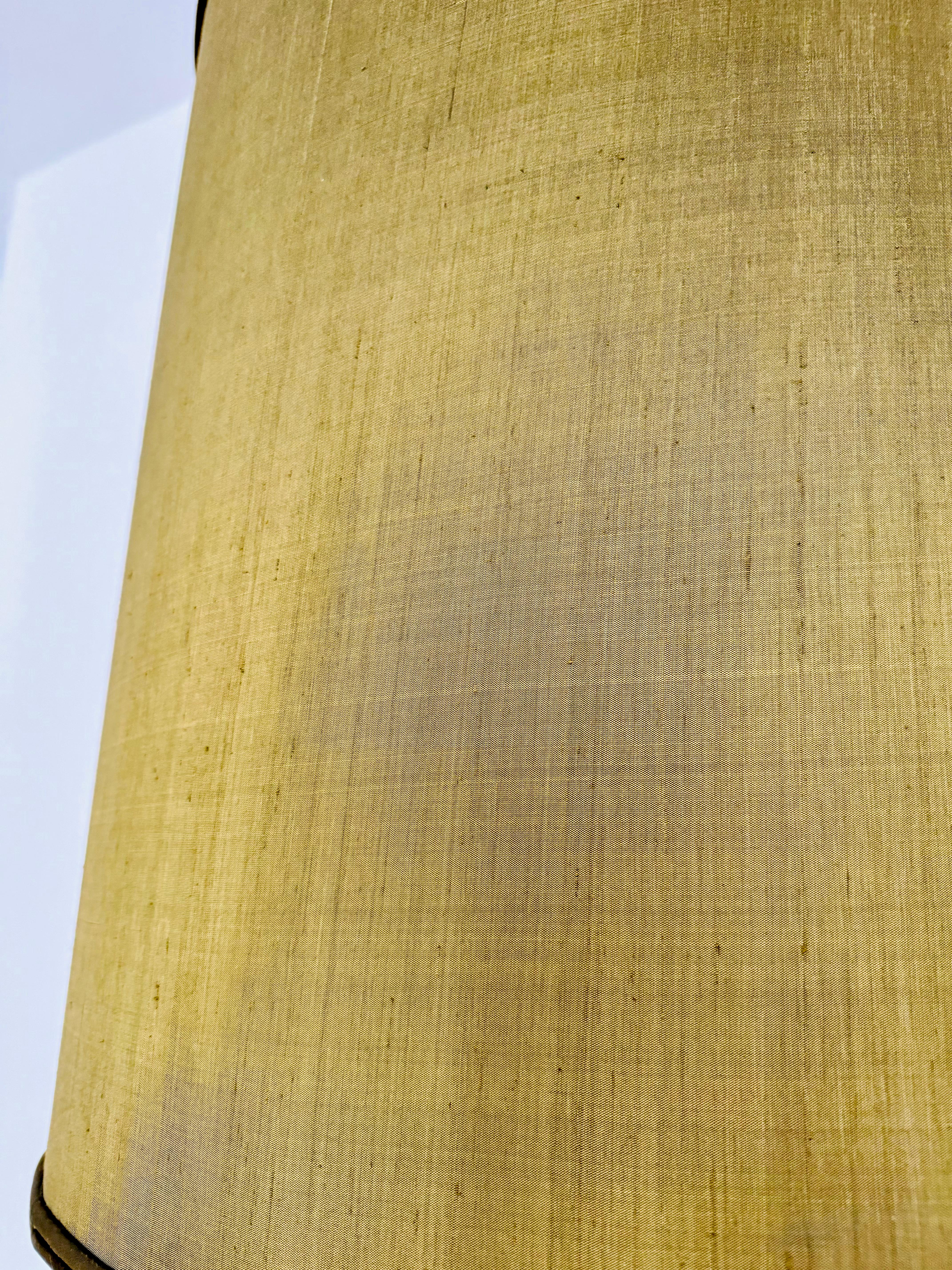 Lampadaire monumental en céramique à motif de bambou en vente 11