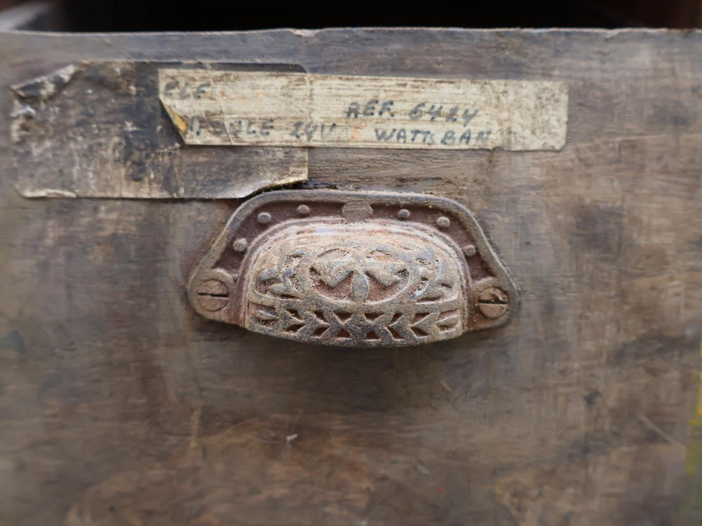 Monumental Bank of Elm Drawers 1