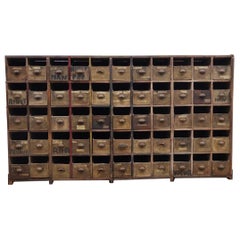 Monumental Bank of Elm Drawers