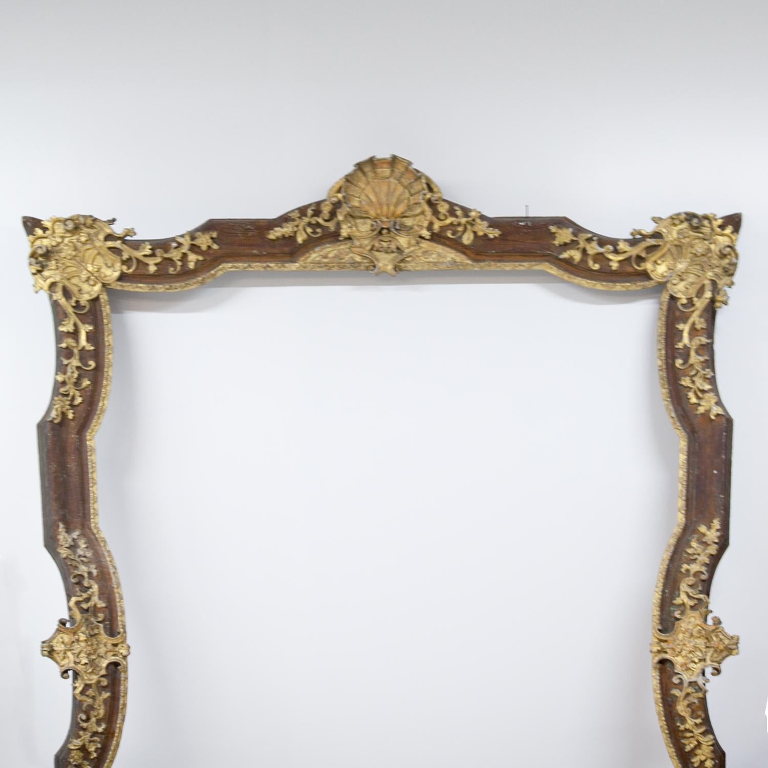 Monumental Baroque Frame, 18th Century In Good Condition In Greding, DE