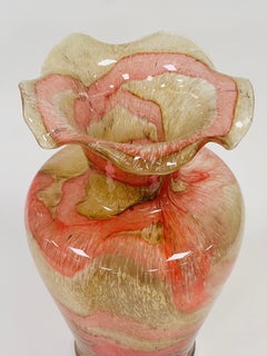 Monumental BAROVIER&TOSO vase in Murano glass circa 1970.