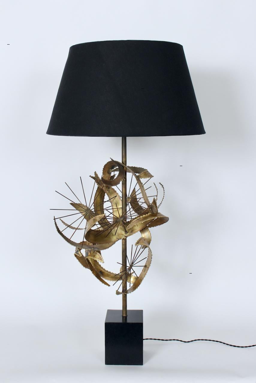 Mid-20th Century Monumental Bijan of California for Laurel Brazed Brass 