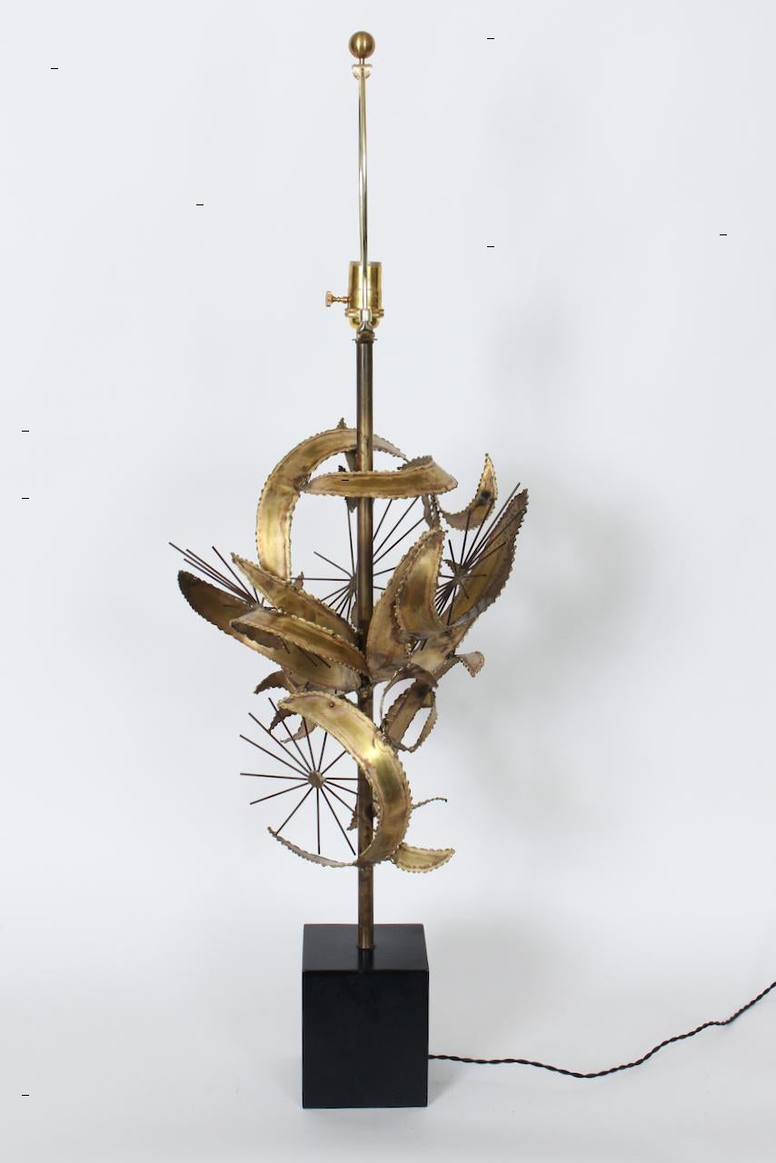 Metal Monumental Bijan of California for Laurel Brazed Brass 
