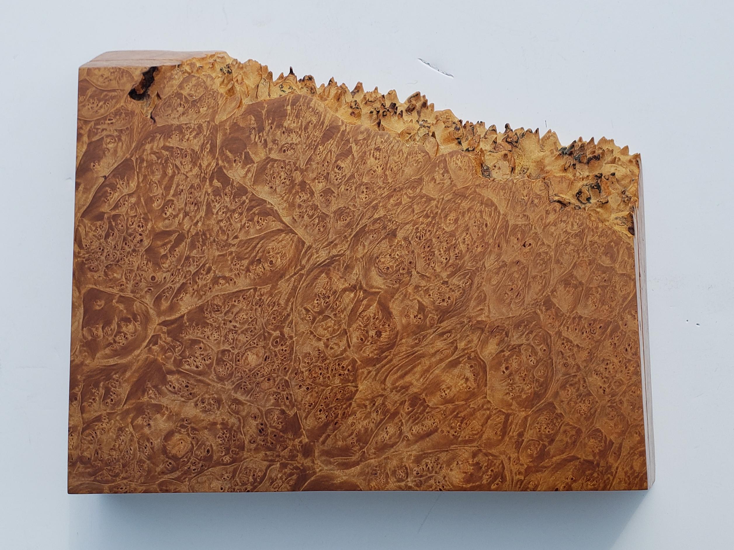 Monumental Birdseye Maple Box by Michael Elkan For Sale 8