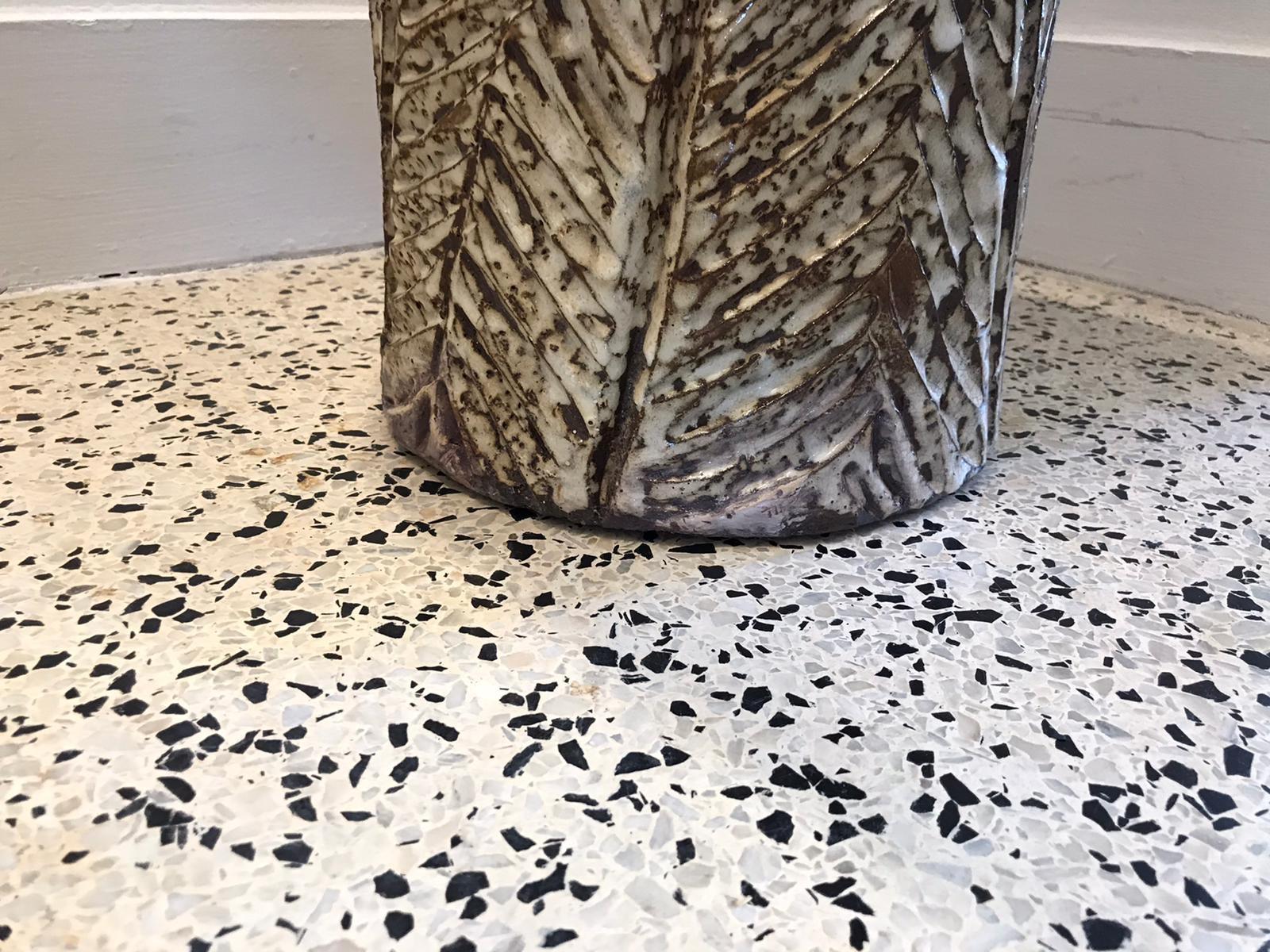 Monumental Bitossi Pitcher Style Sculptural Vase 3