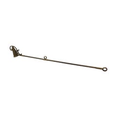 Vintage Large Scale Brass Candle Snuffer