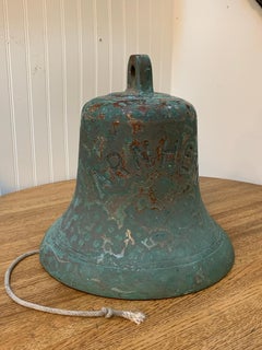 Monumental Bronze Bell Engraved Arnhem