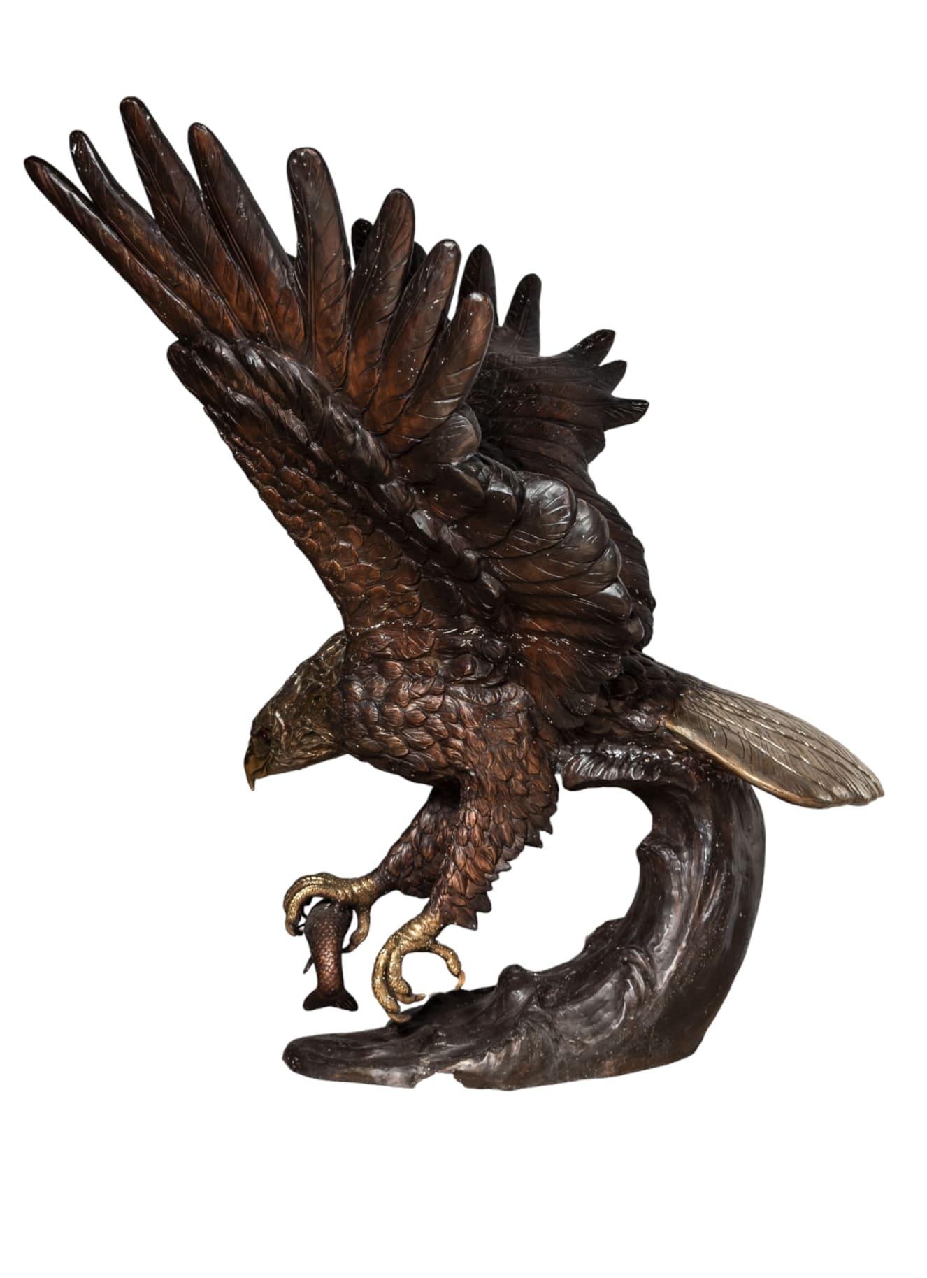 Monumental Bronze Eagle Statue 4