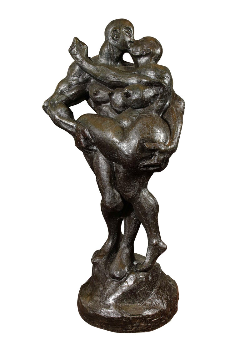 Gaston Lachaise was a French-born sculptor, active in the early 20th century. A native of Paris, he was most noted for his female nudes such as Standing Woman. Gaston Lachaise was taught the refinement of European sculpture while living in France.
