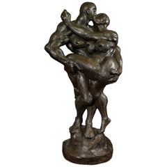 Monumental Bronze Sculpture after Gaston Lachaise '1882-1935', "Passion"