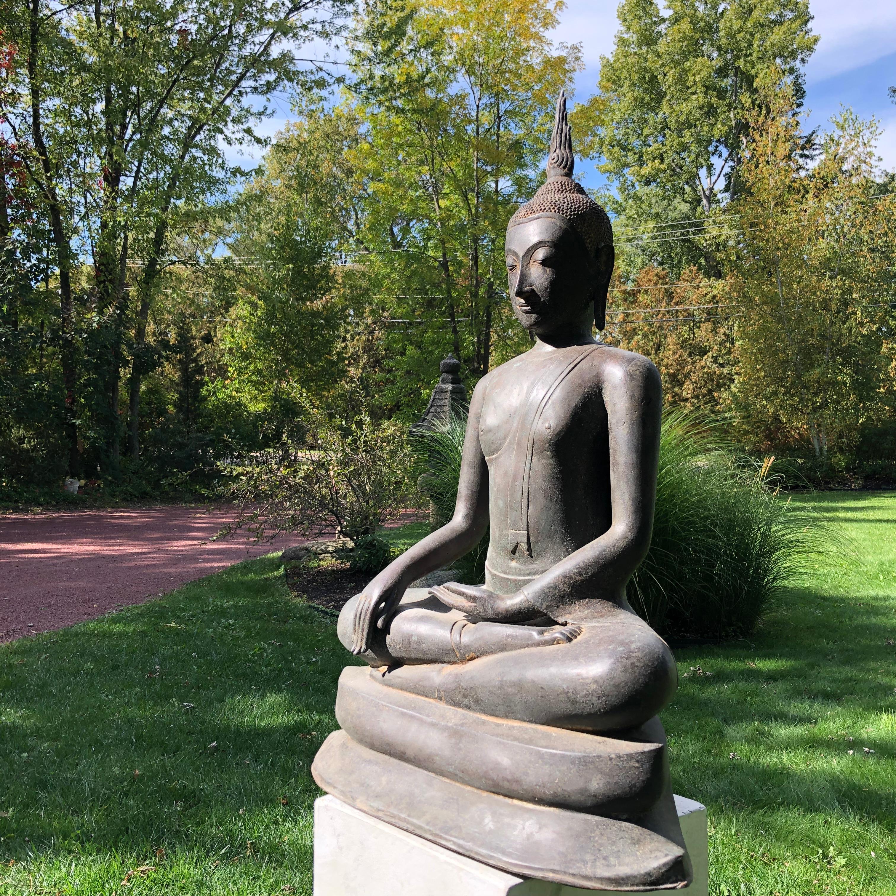 Monumental Bronze Buddha 33