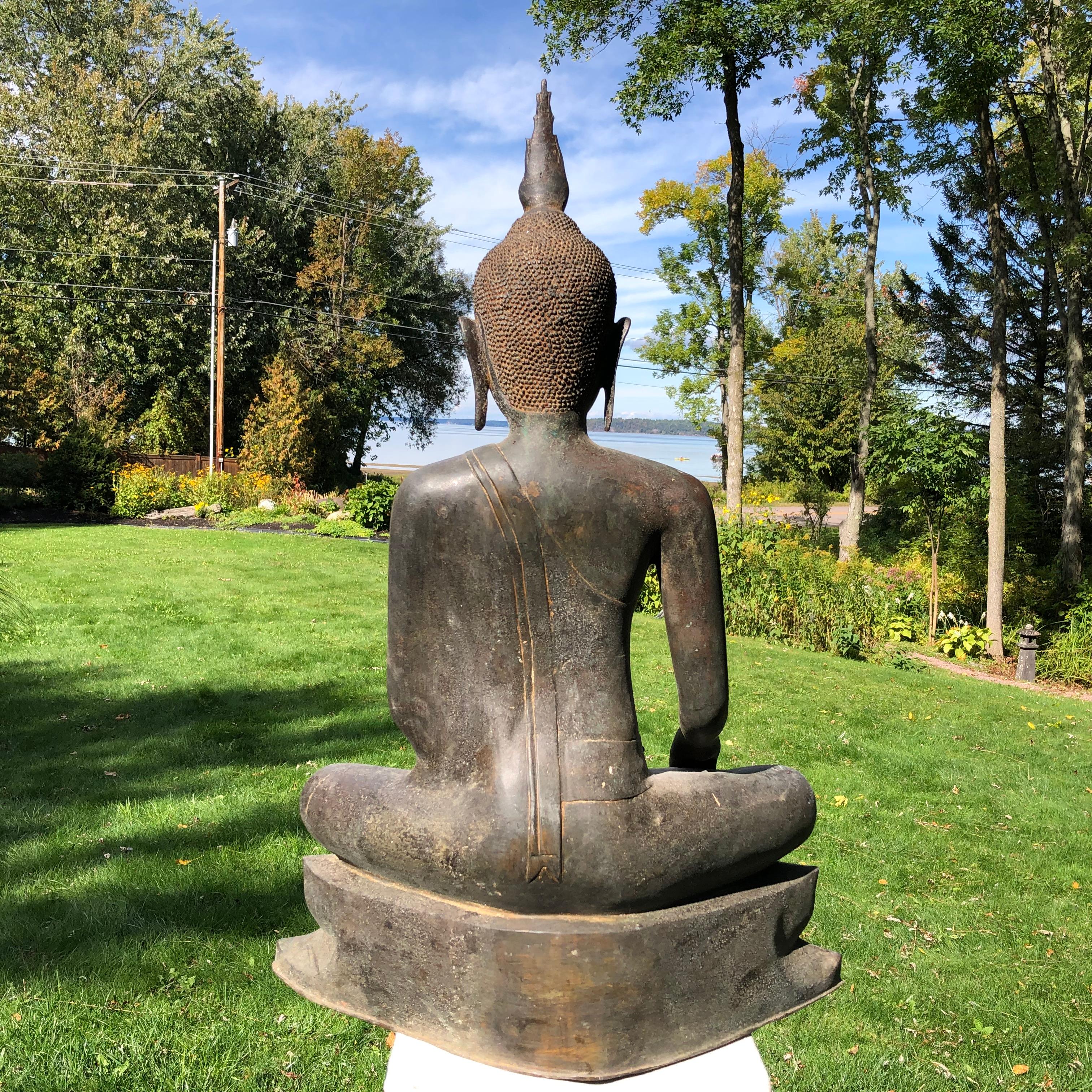 Monumental Bronze Buddha 33