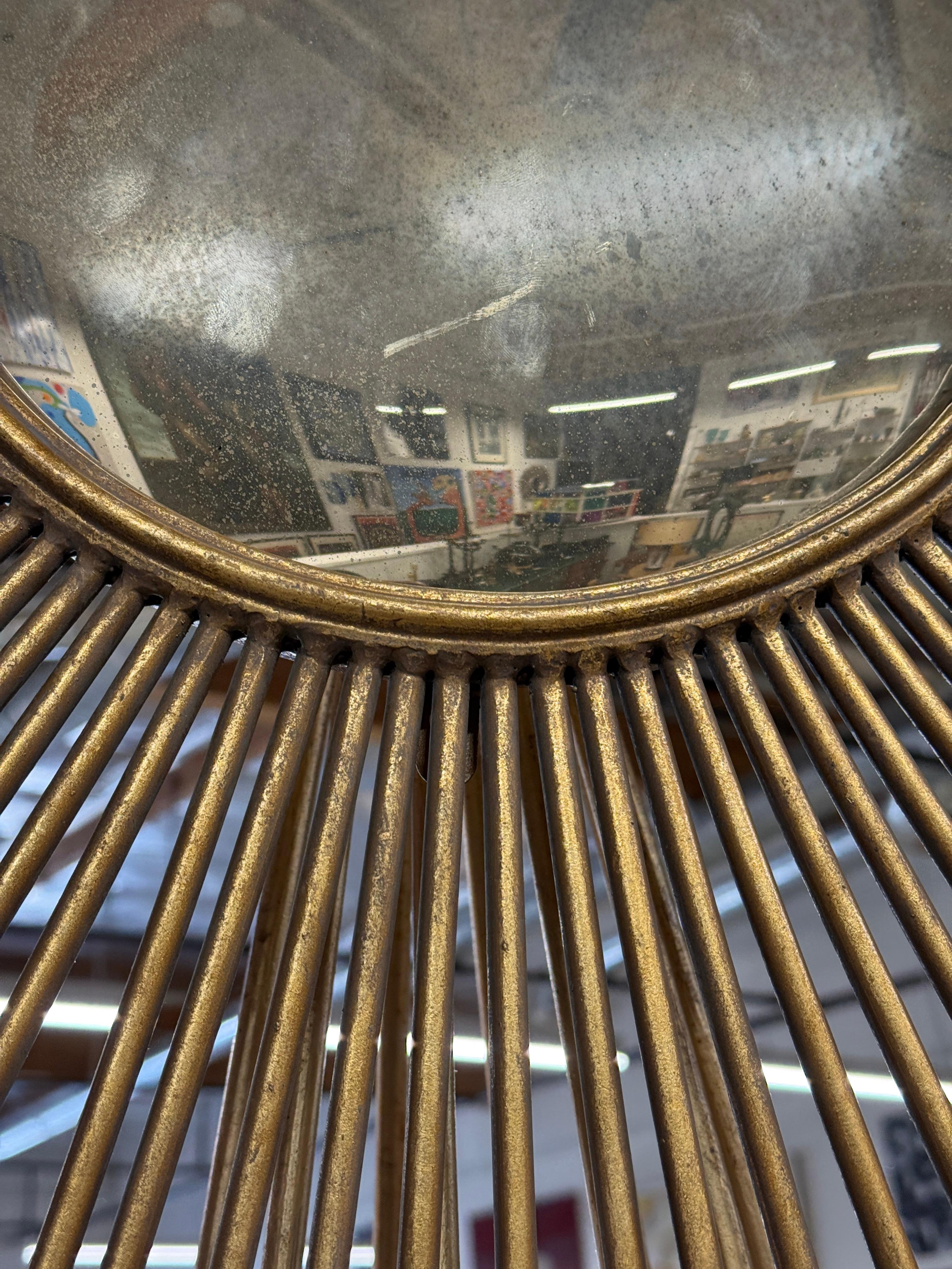 Monumental Brutalist Starburst Spiegel 9 Fuß hoch Skulpturen im Angebot 4