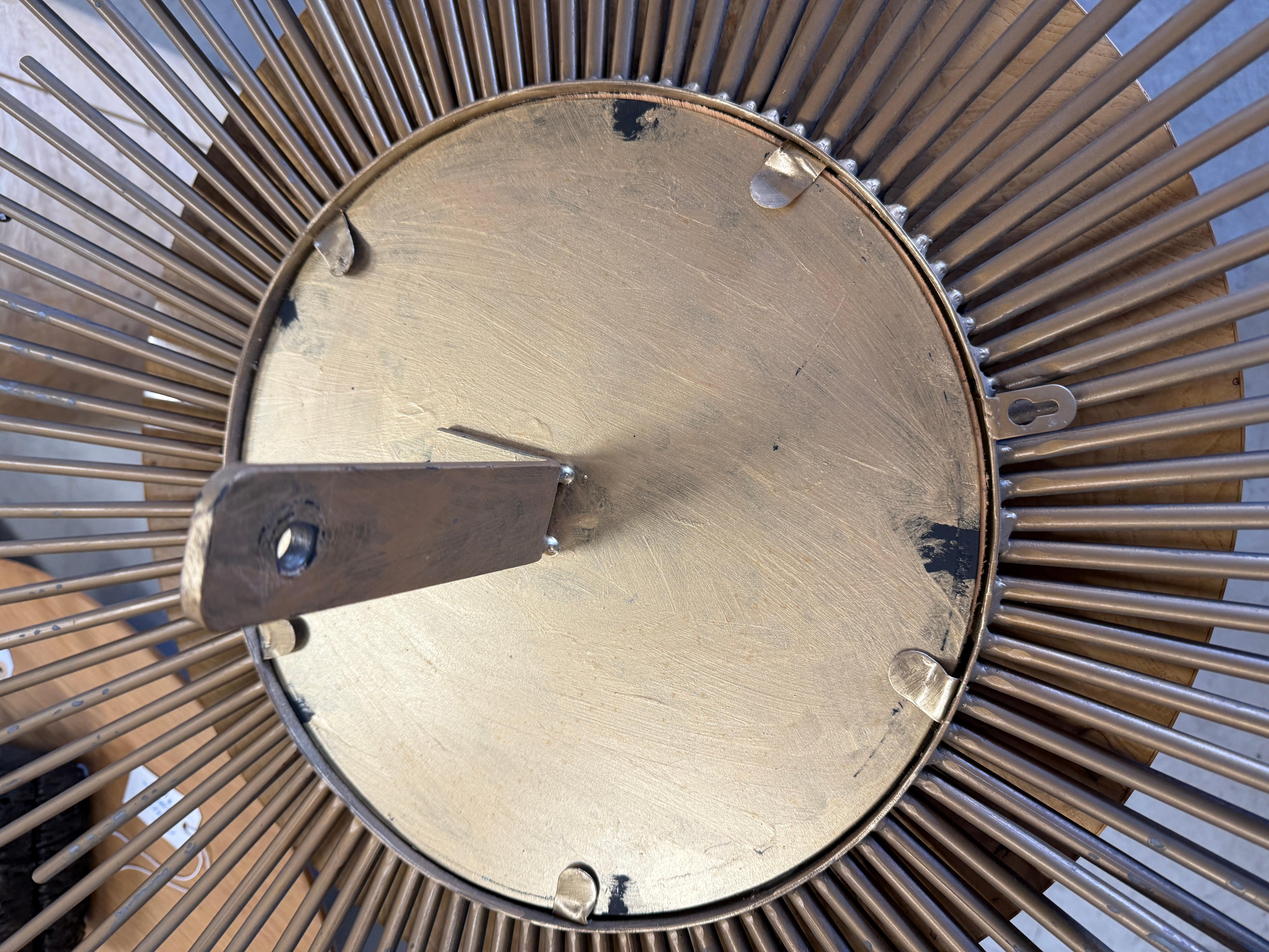 Monumental Brutalist Starburst Spiegel 9 Fuß hoch Skulpturen im Angebot 8