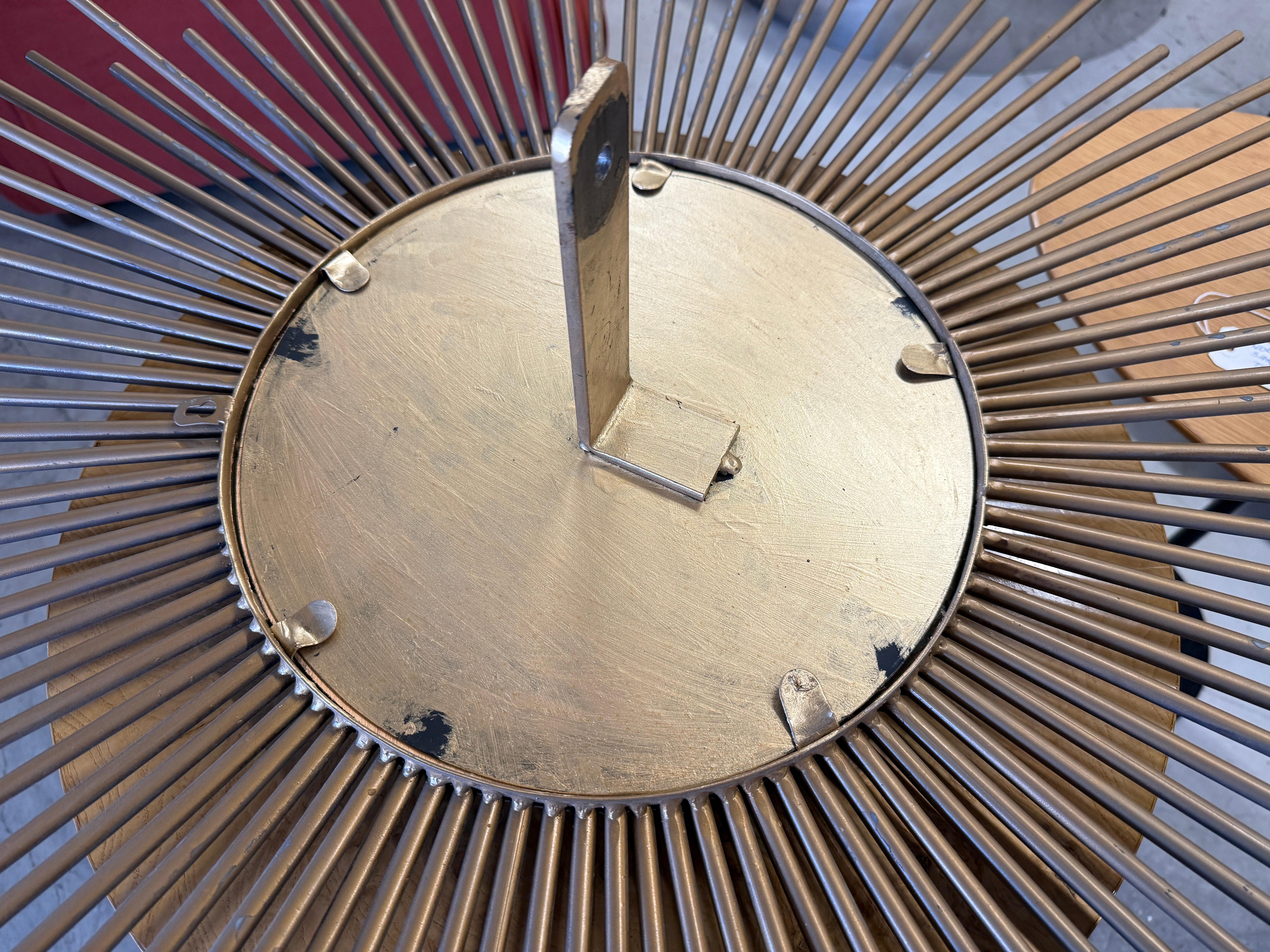 Monumental Brutalist Starburst Spiegel 9 Fuß hoch Skulpturen im Angebot 9