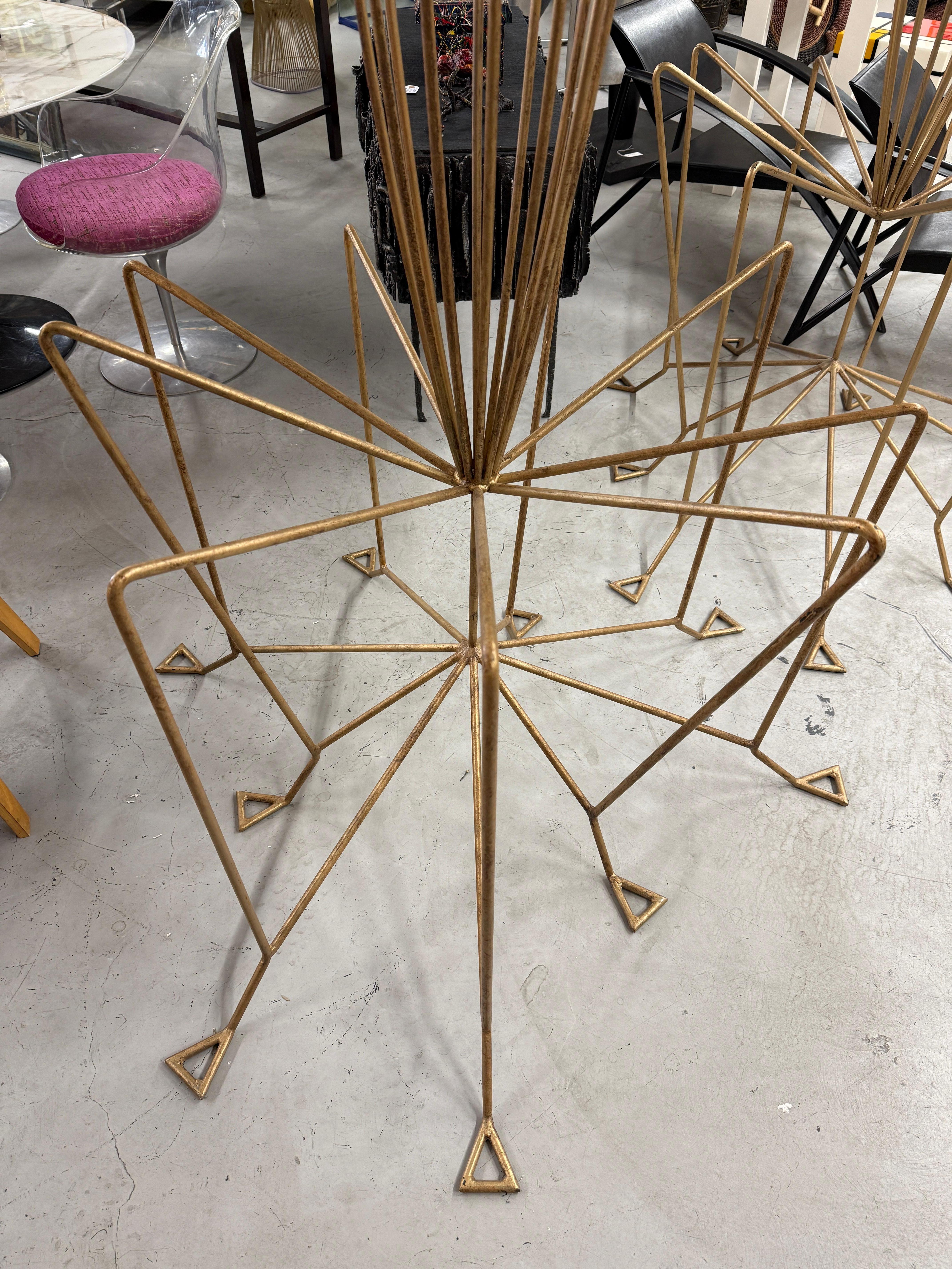 Monumental Brutalist Starburst Spiegel 9 Fuß hoch Skulpturen im Zustand „Gut“ im Angebot in Palm Springs, CA