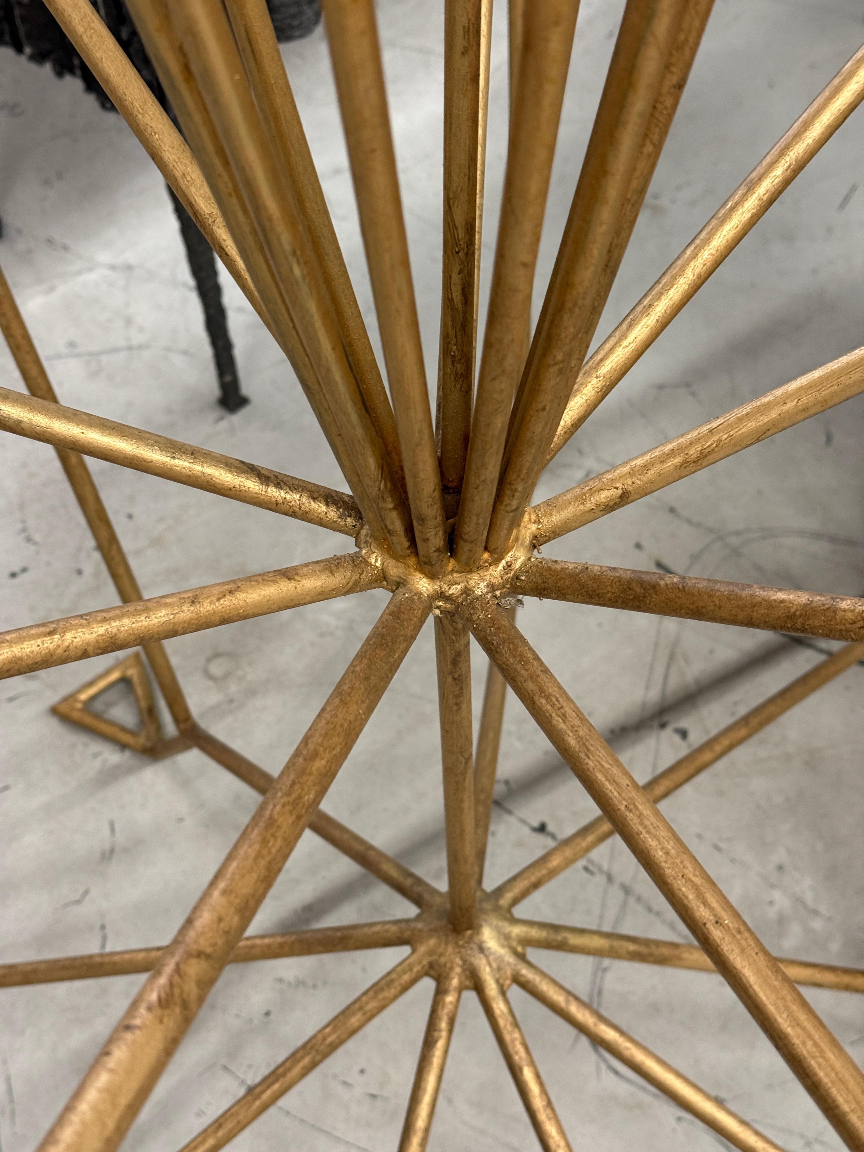 Monumental Brutalist Starburst Spiegel 9 Fuß hoch Skulpturen im Angebot 2