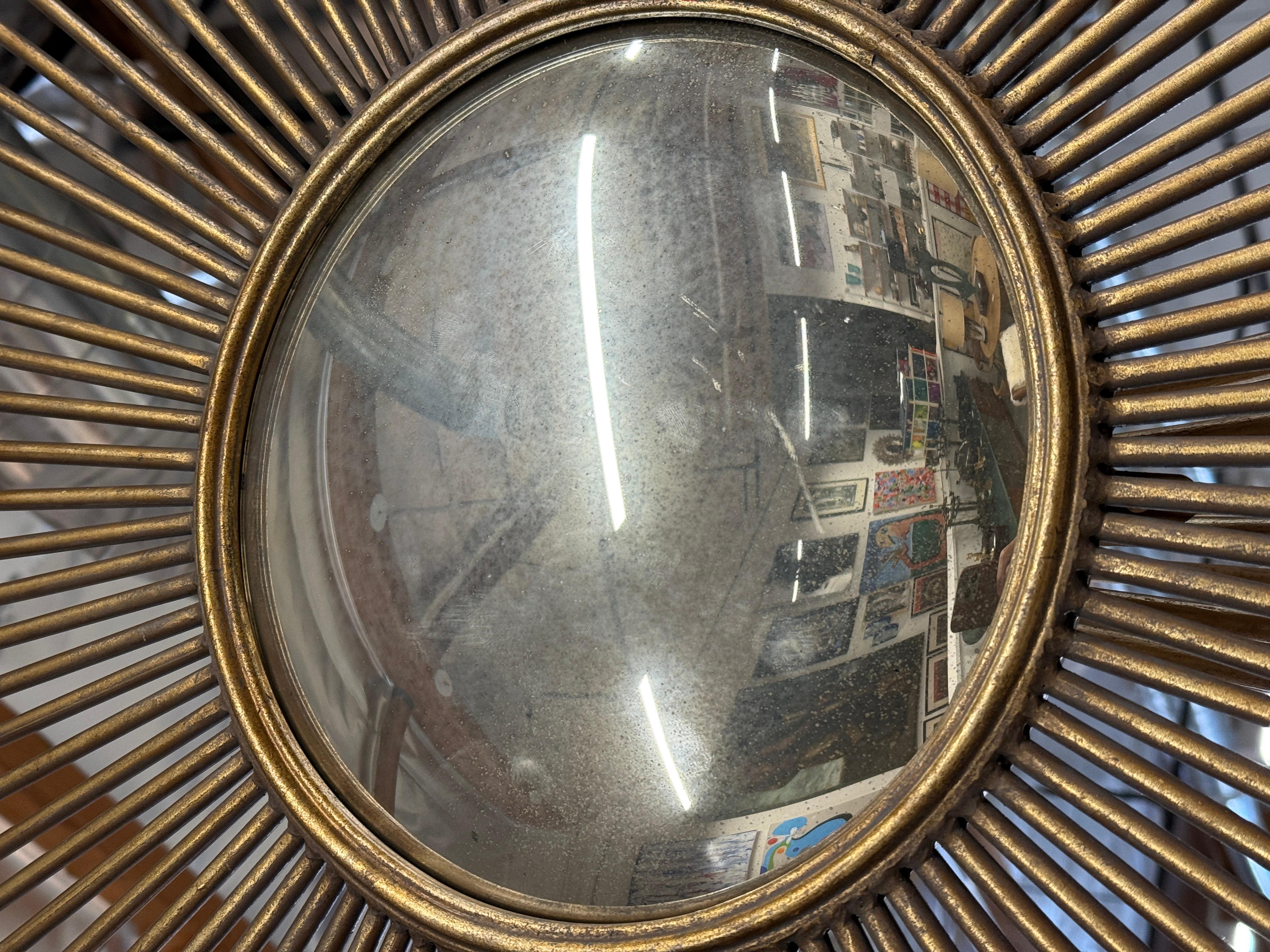 Monumental Brutalist Starburst Spiegel 9 Fuß hoch Skulpturen im Angebot 3