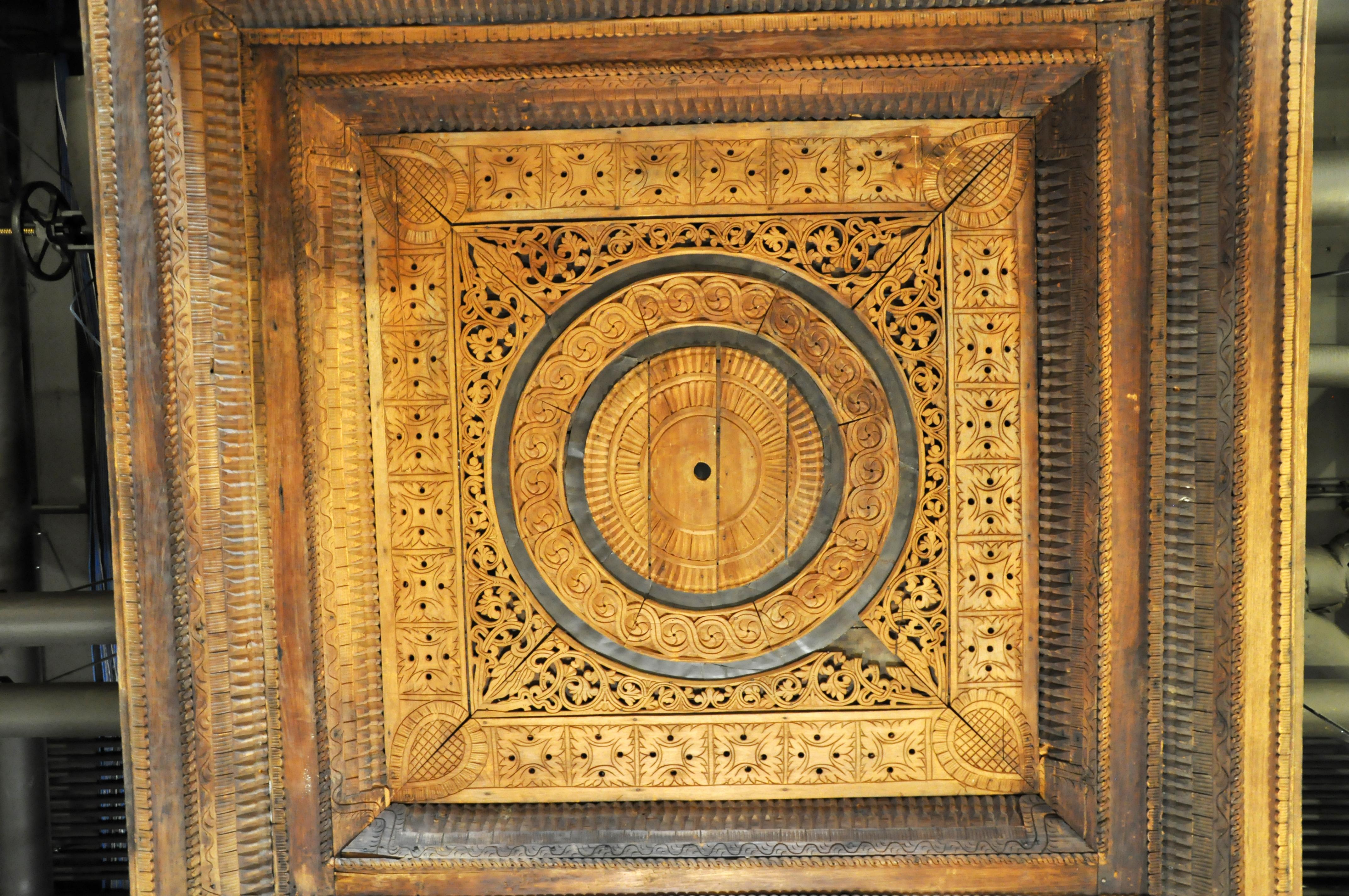 Monumental Burmese Ceiling Panel 1