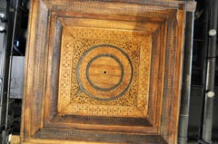 Monumental Burmese Ceiling Panel