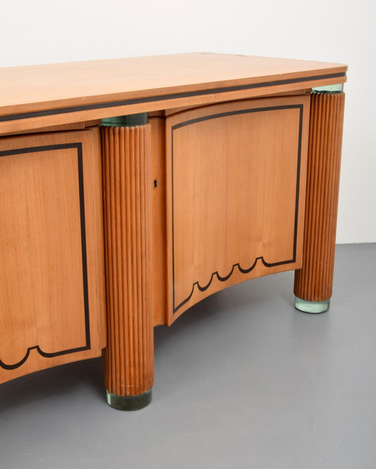 Monumental Cabinet Attributed to Giuseppe Terragni For Sale 1