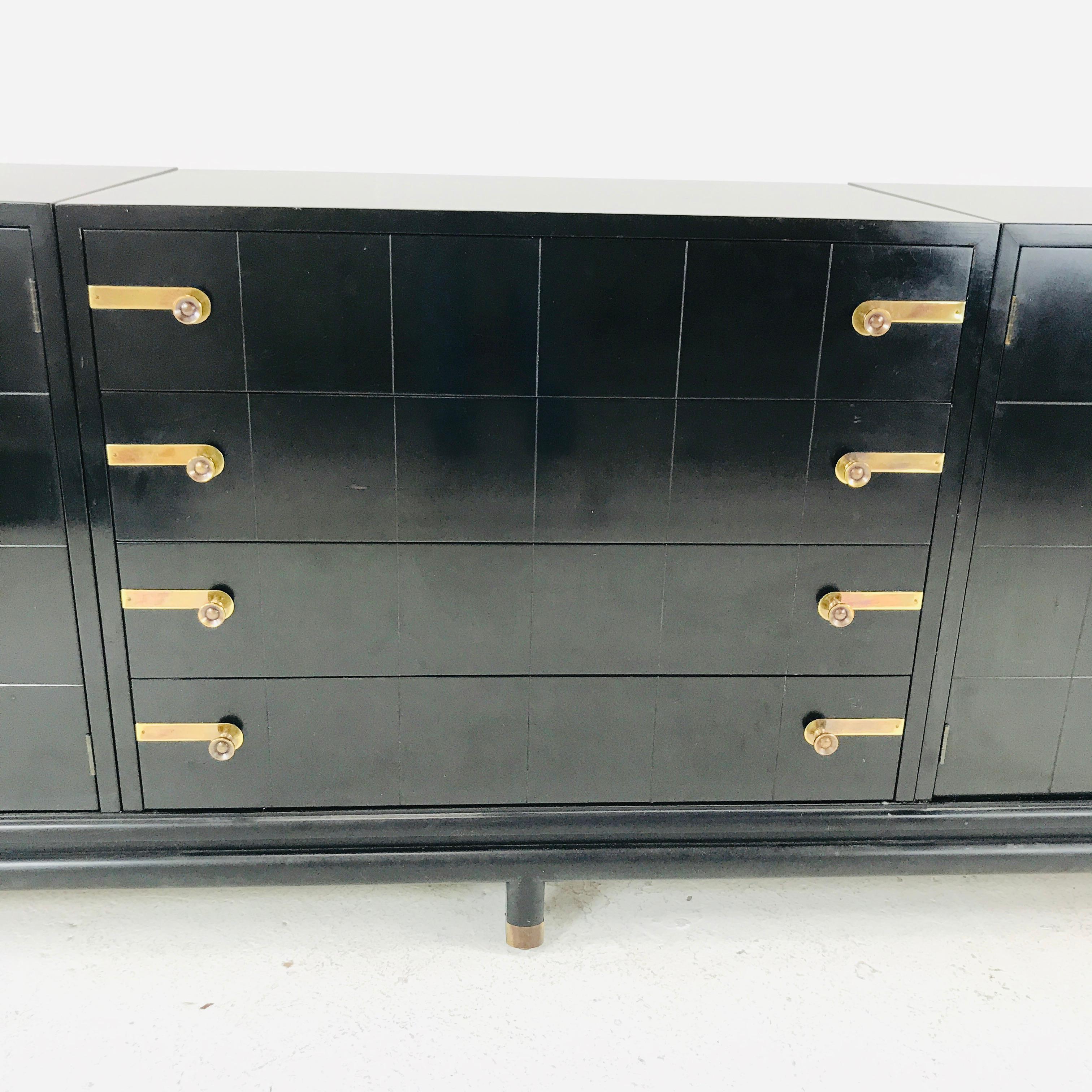 Monumental Cabinet / Credenza by Renzo Rutili for Johnson Furniture Company 2